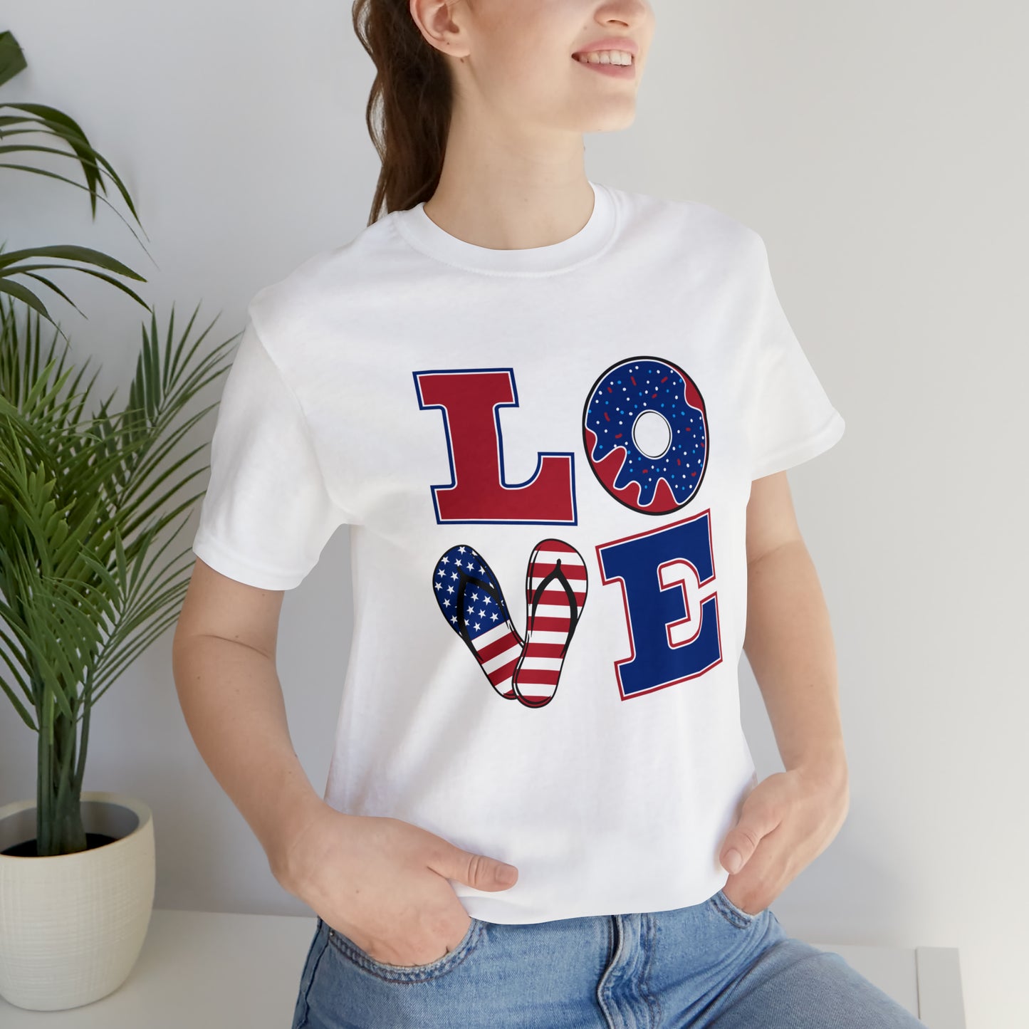 Love Unisex Jersey Short Sleeve Tee