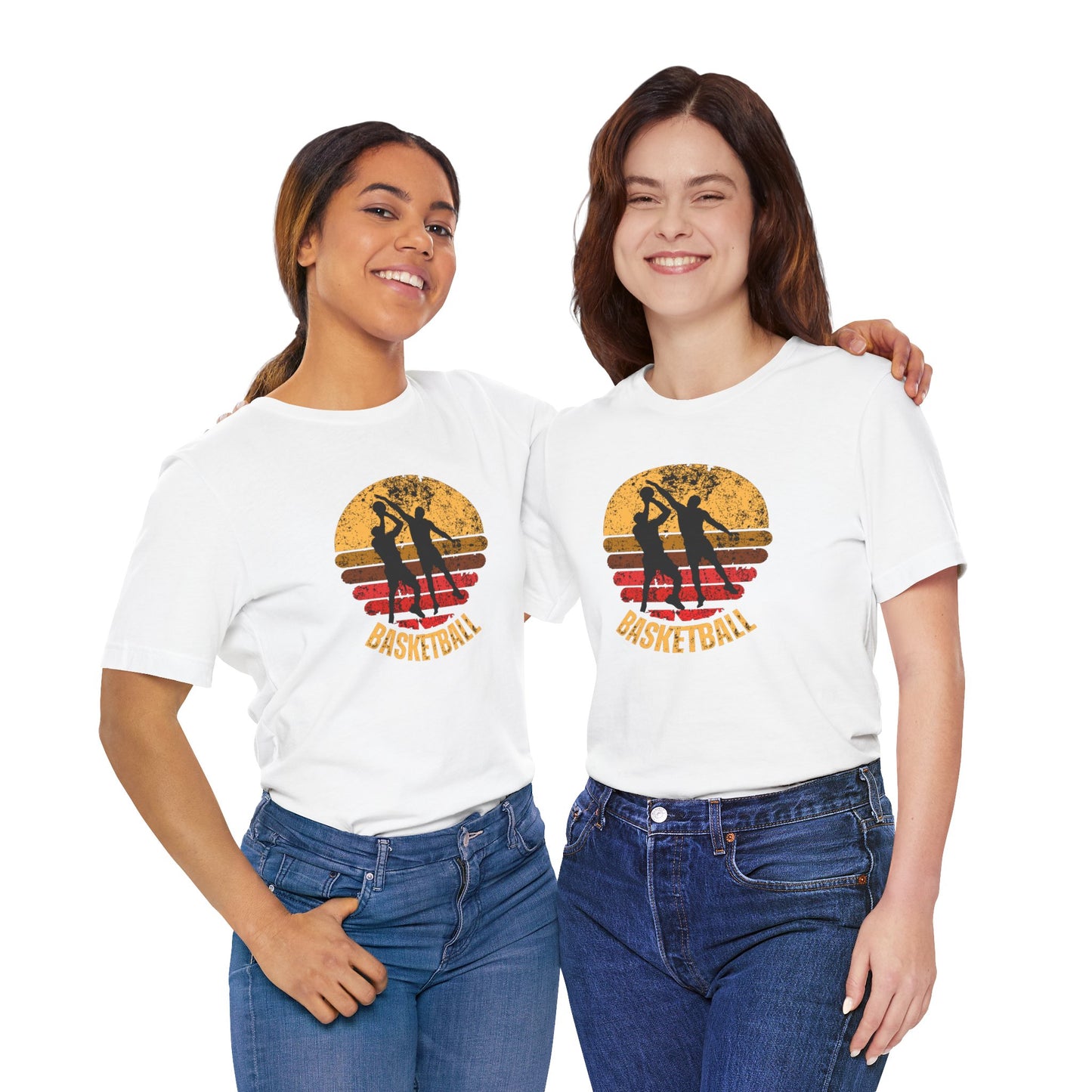 Basketball Unisex Jersey Short Sleeve Tee