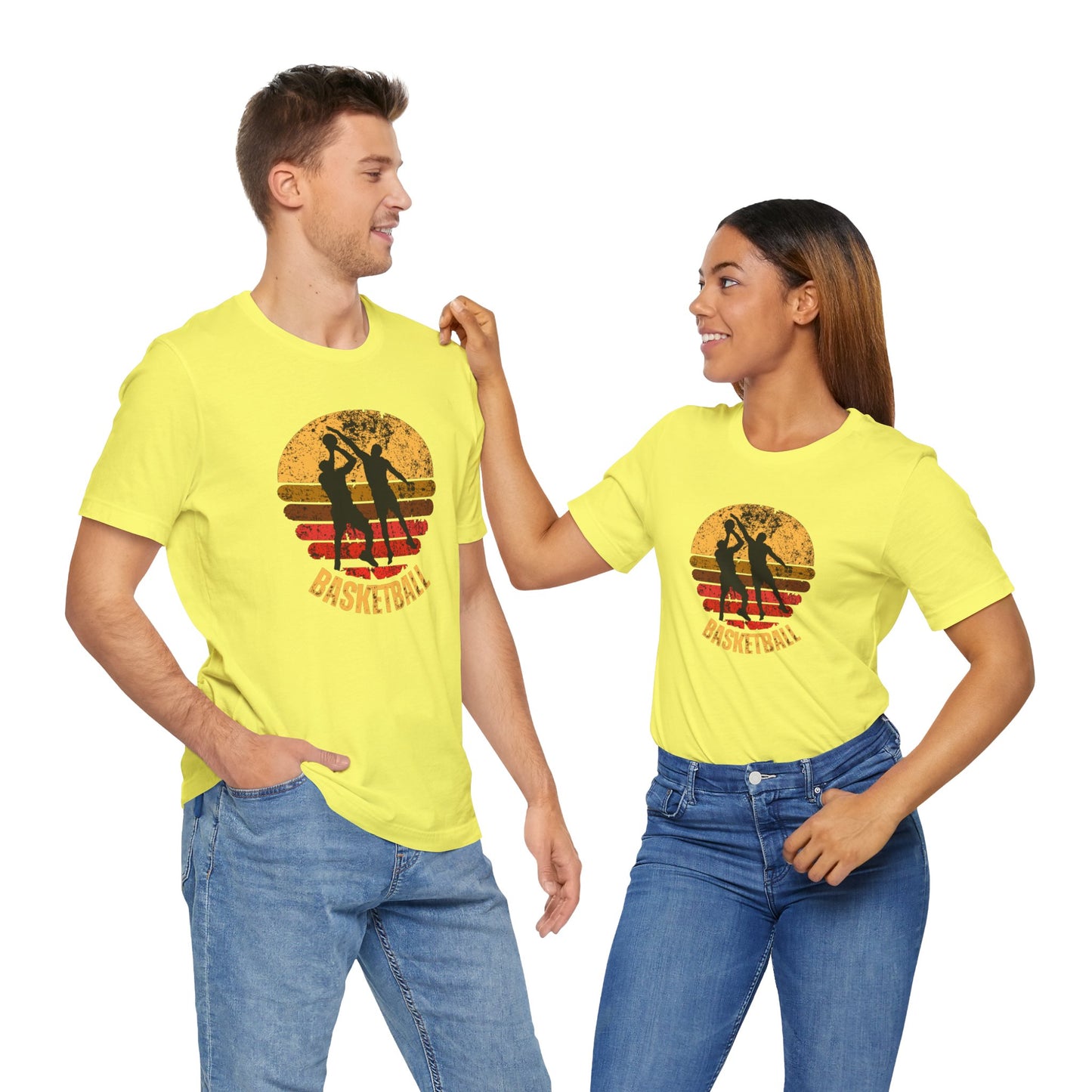 Basketball Unisex Jersey Short Sleeve Tee