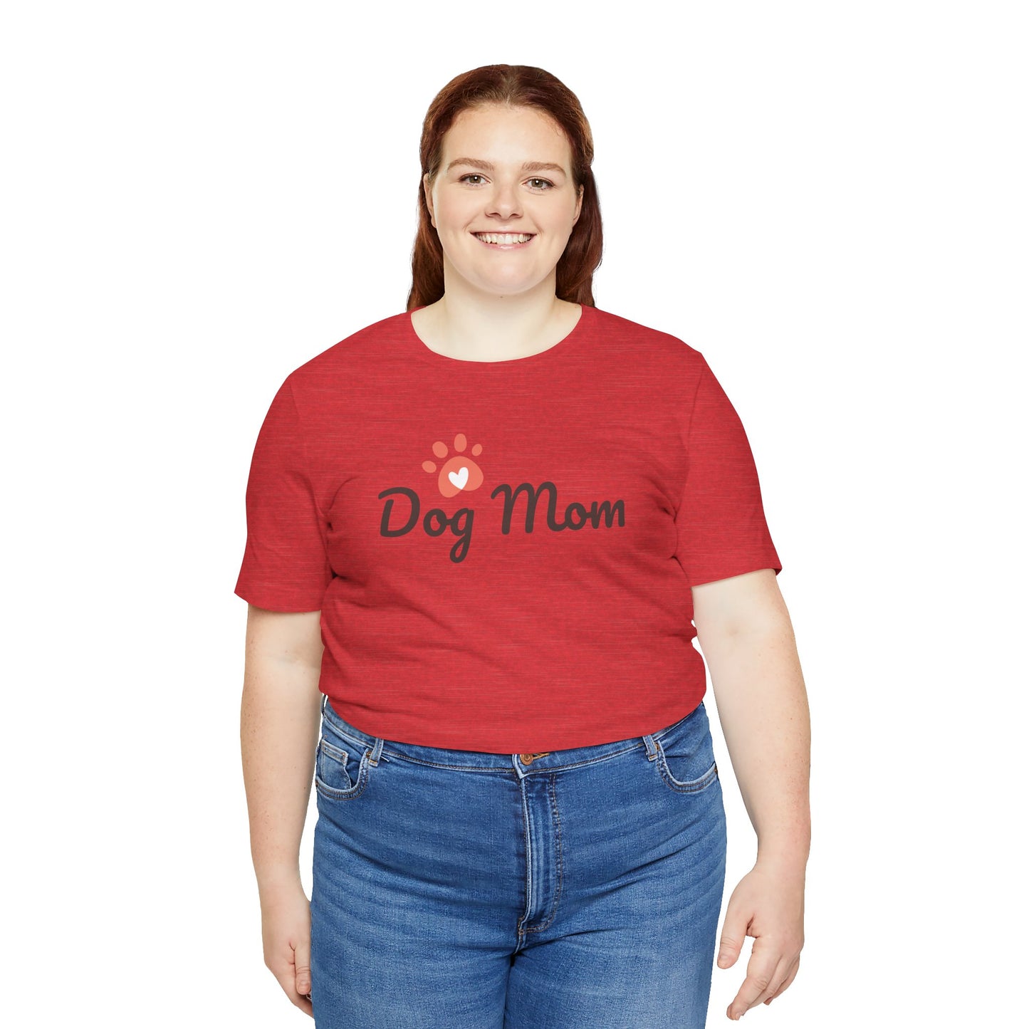 Dog Mom Unisex Jersey Short Sleeve Tee