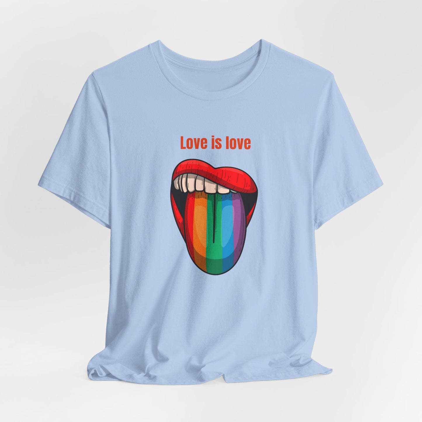 Love Is Love Unisex Jersey Short Sleeve Tee