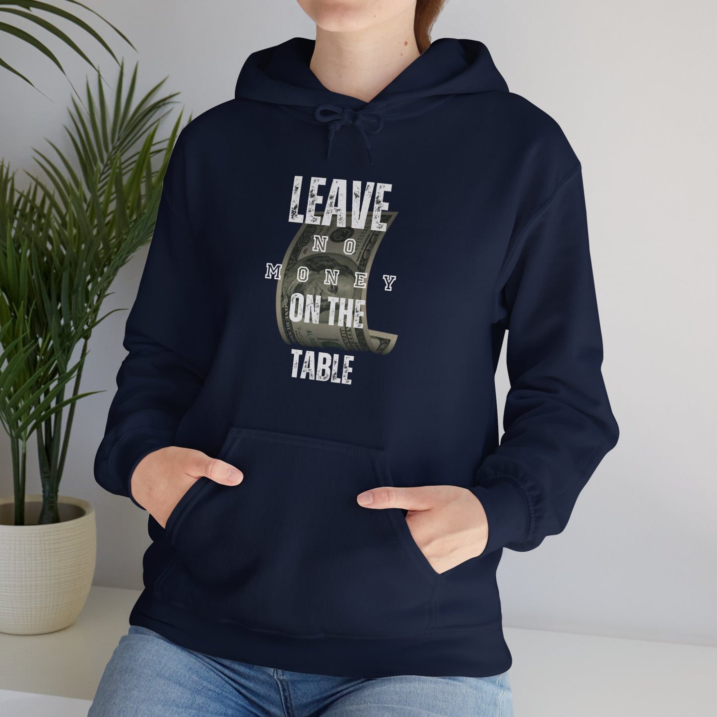 Poker/ Leave No Money on The Table Unisex Heavy Blend™ Hooded Sweatshirt