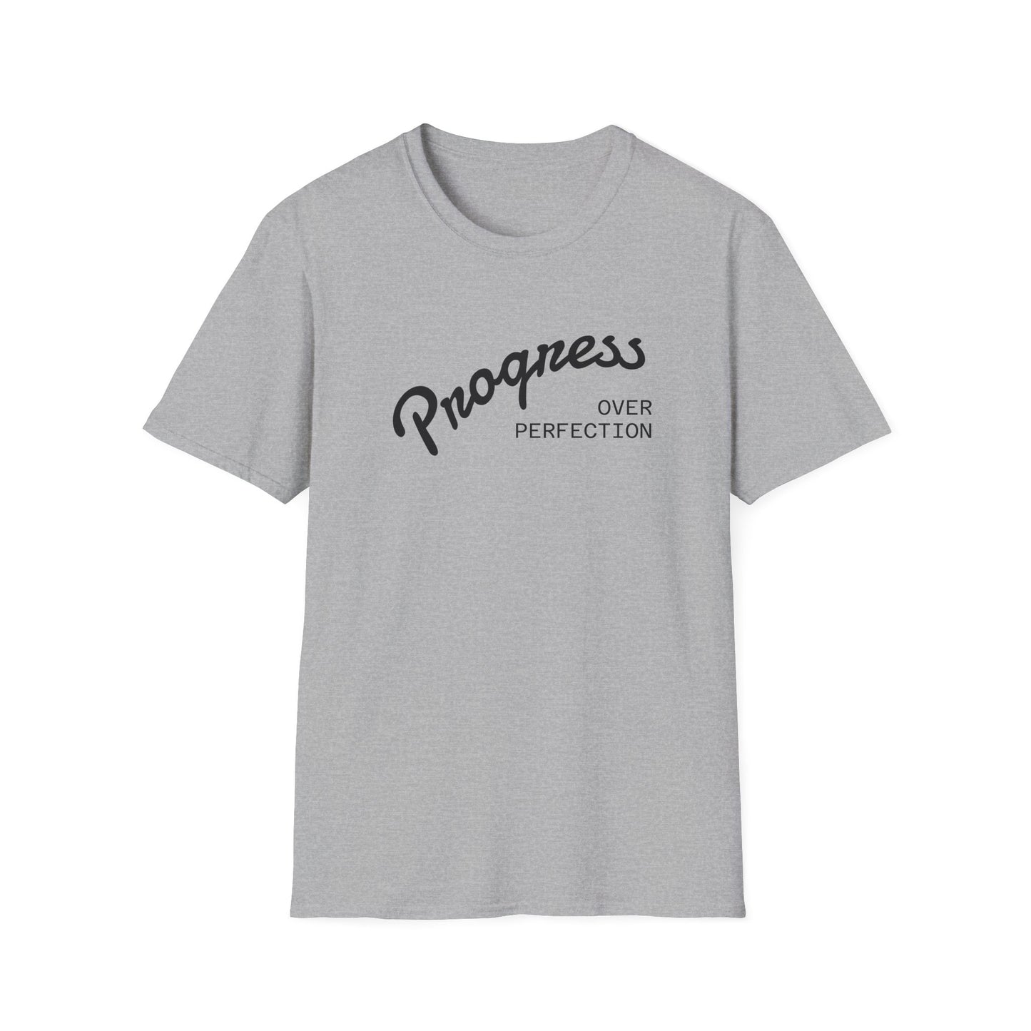 Progress Over Perfection Unisex Softstyle T-Shirt