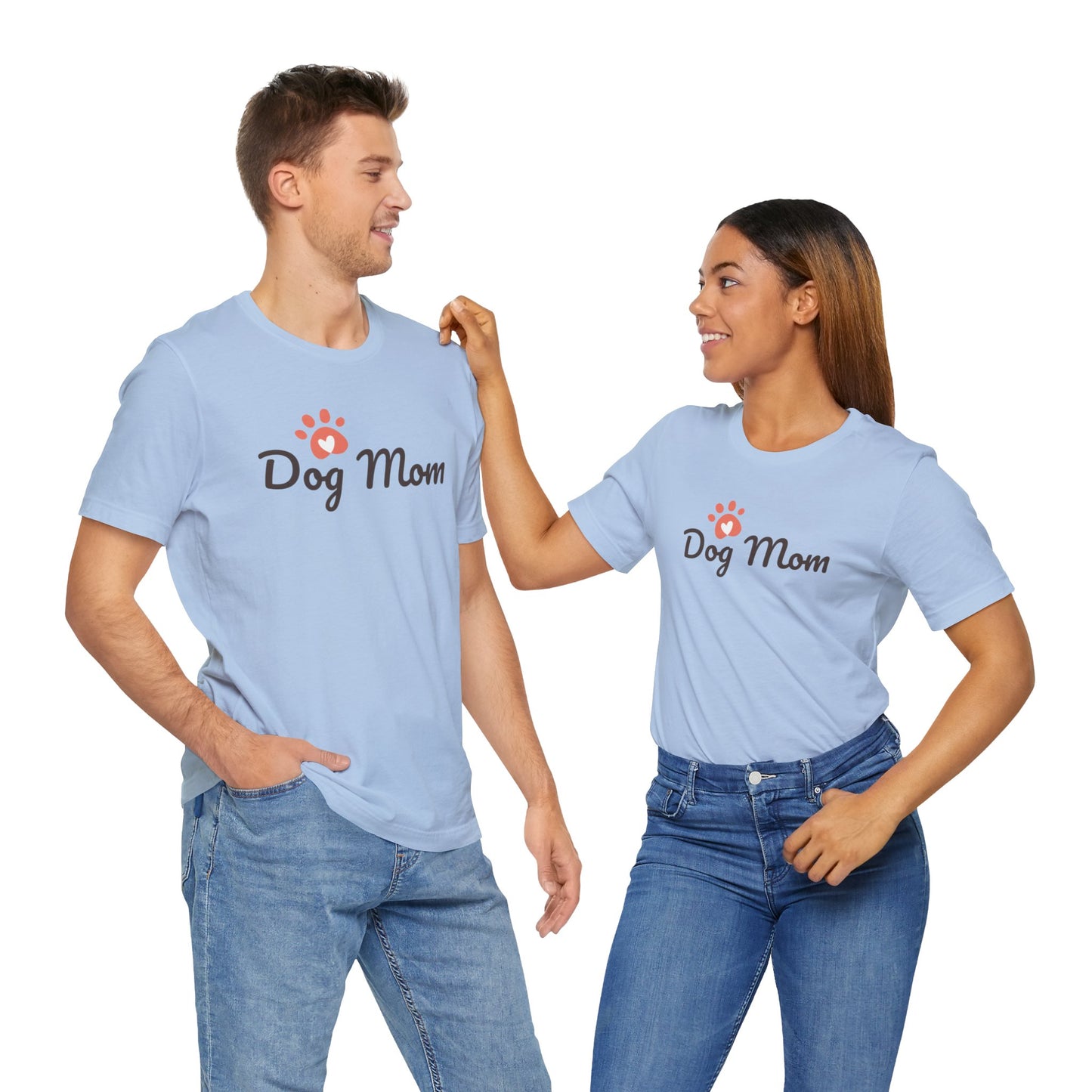 Dog Mom Unisex Jersey Short Sleeve Tee