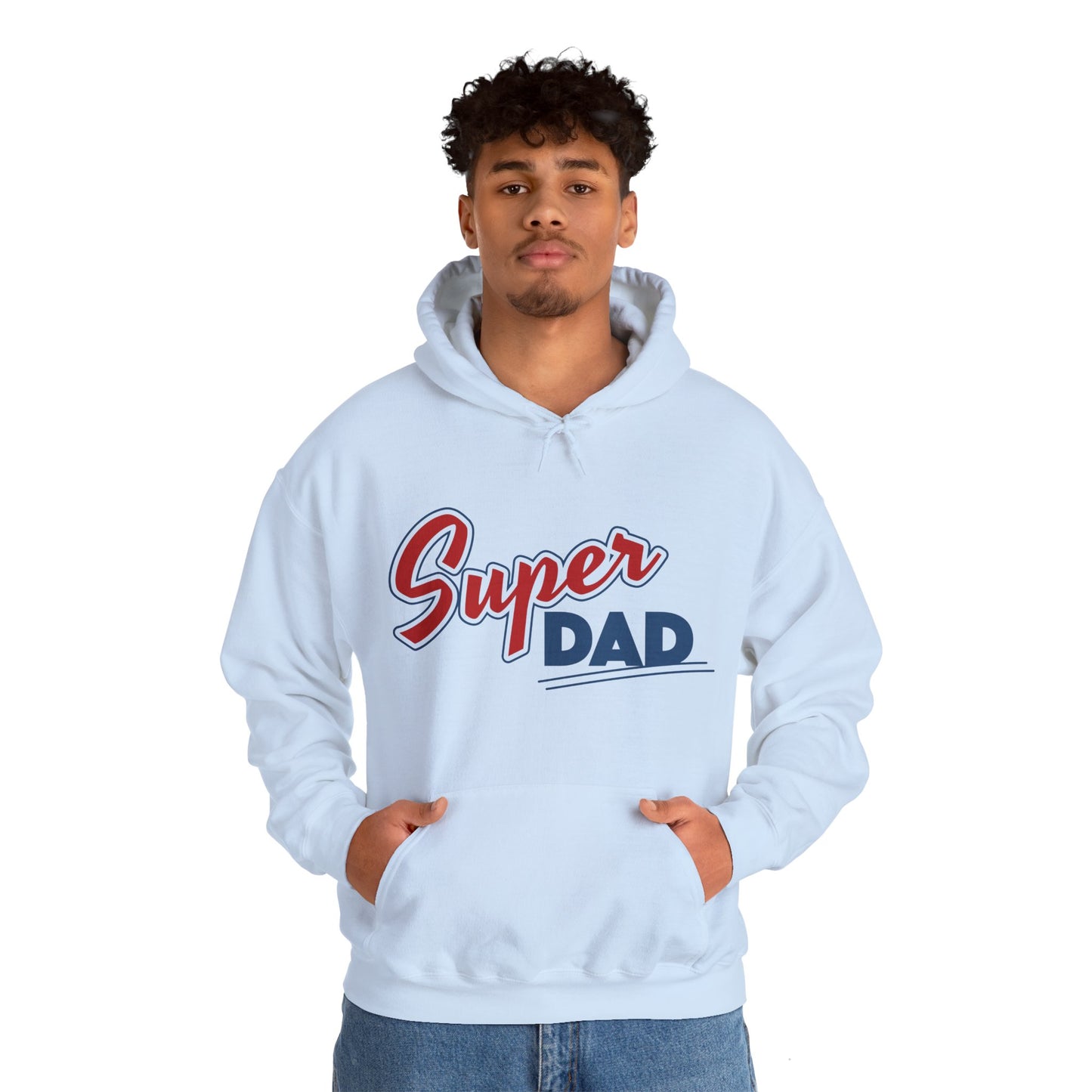 Super Dad Unisex Heavy Blend™ Hooded Sweatshirt