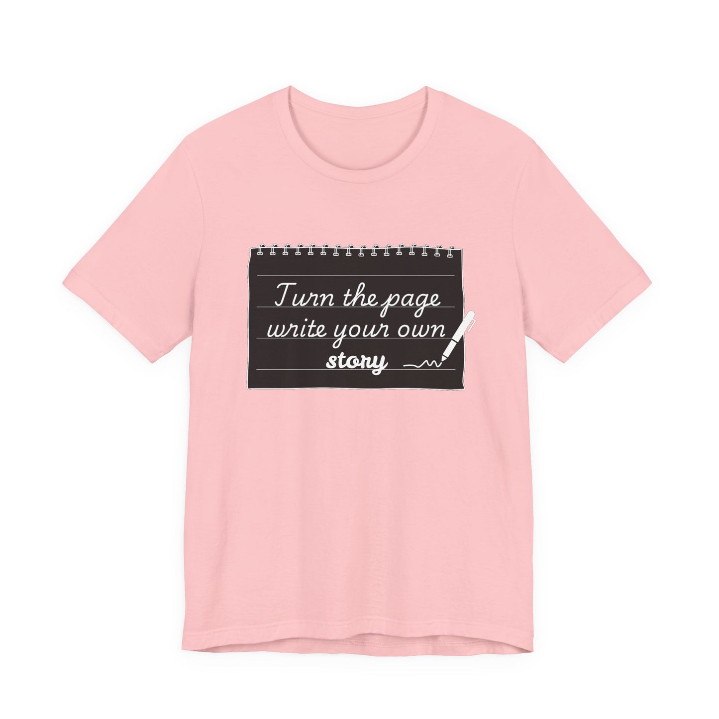 Turn the Page And Write Your Story Unisex Softstyle T-Shirt