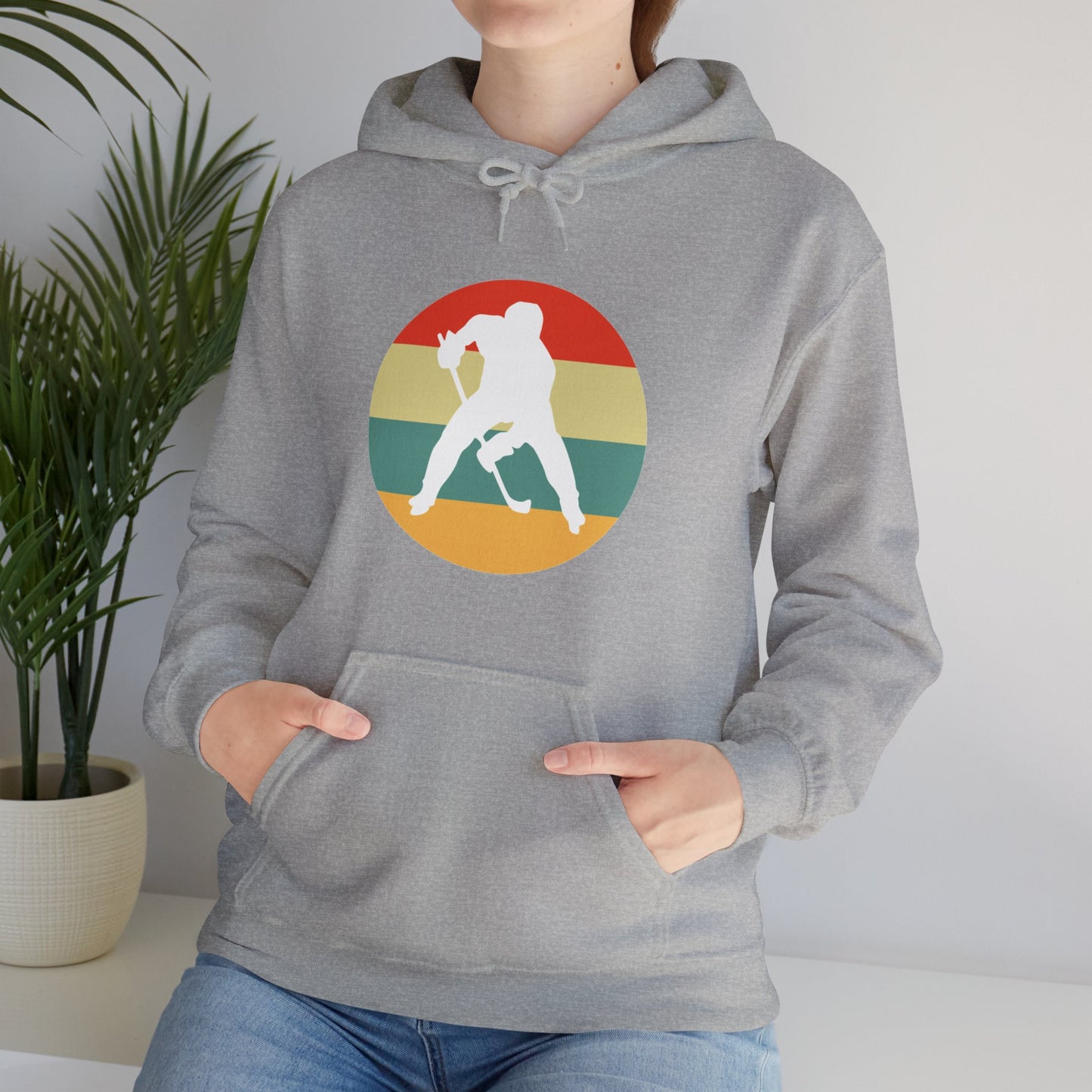 Hockey Unisex Heavy Blend™ Hooded Sweatshirt