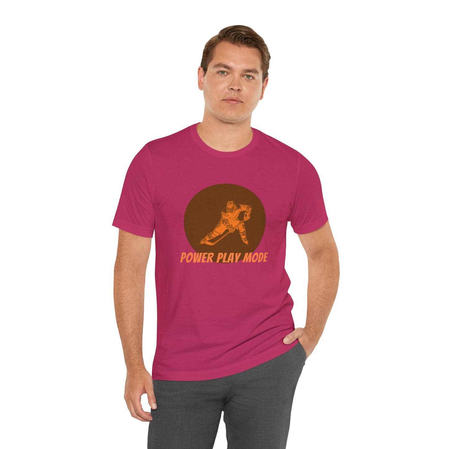 Hockey/ Power Play Mode Unisex Jersey Short Sleeve Tee
