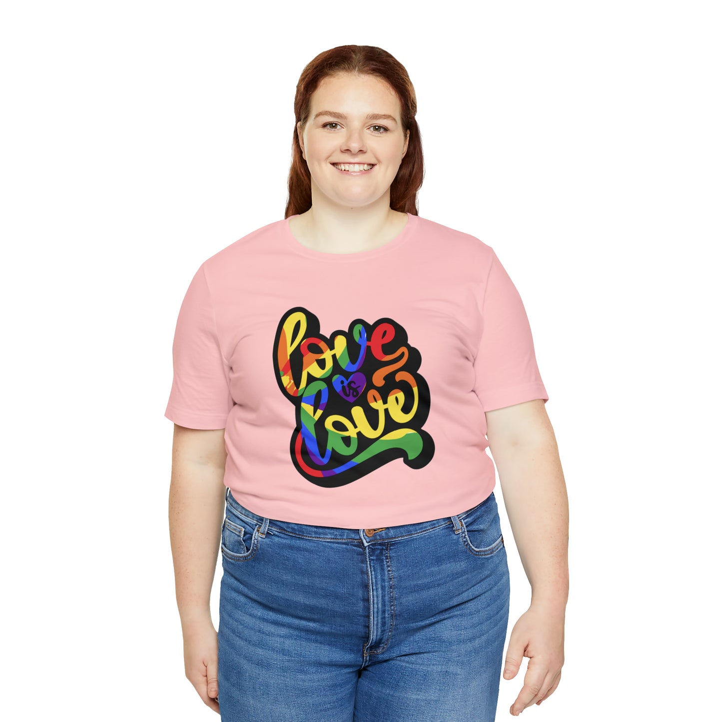 Love Is Love Unisex Jersey Short Sleeve Tee