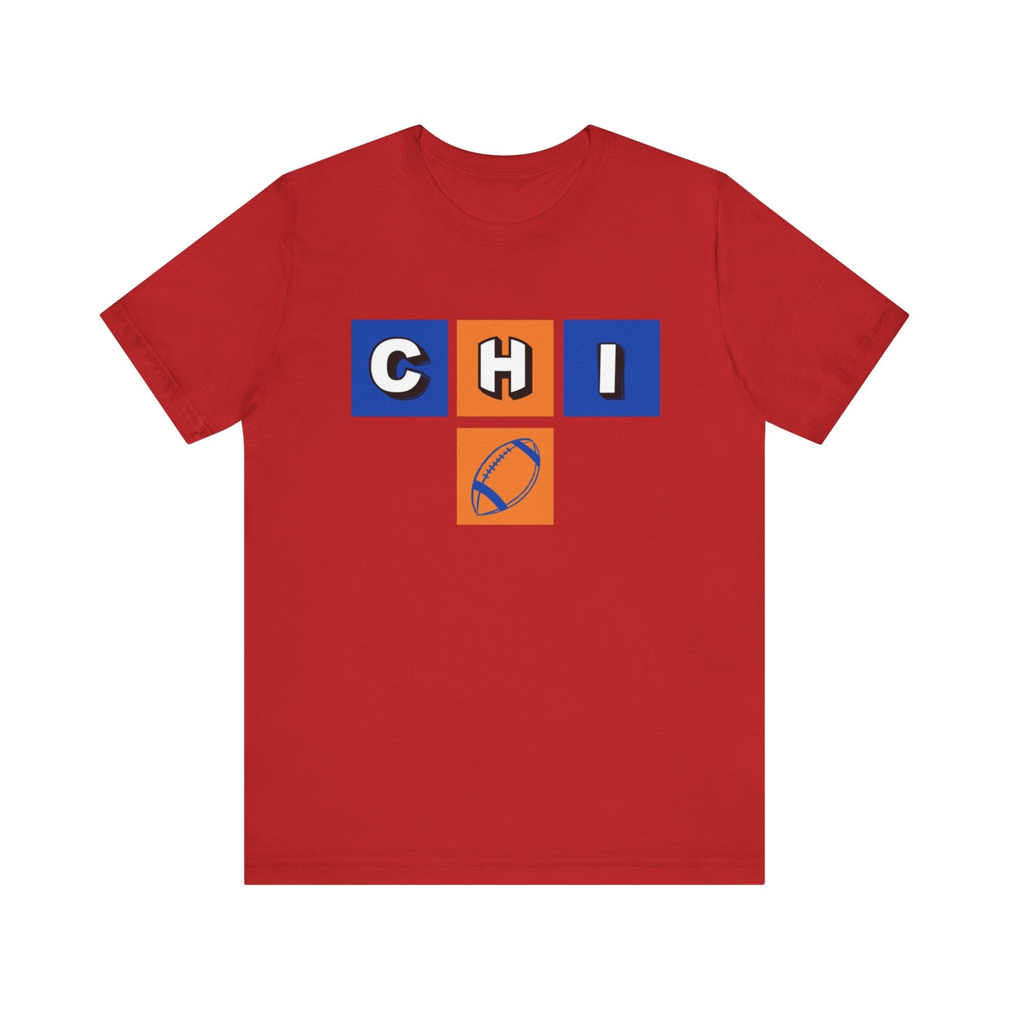 Chi Football Unisex Jersey Short Sleeve Tee