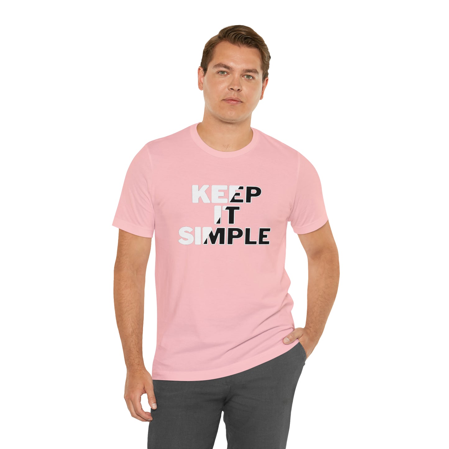 Keep It Simple Unisex Jersey Short Sleeve Tee