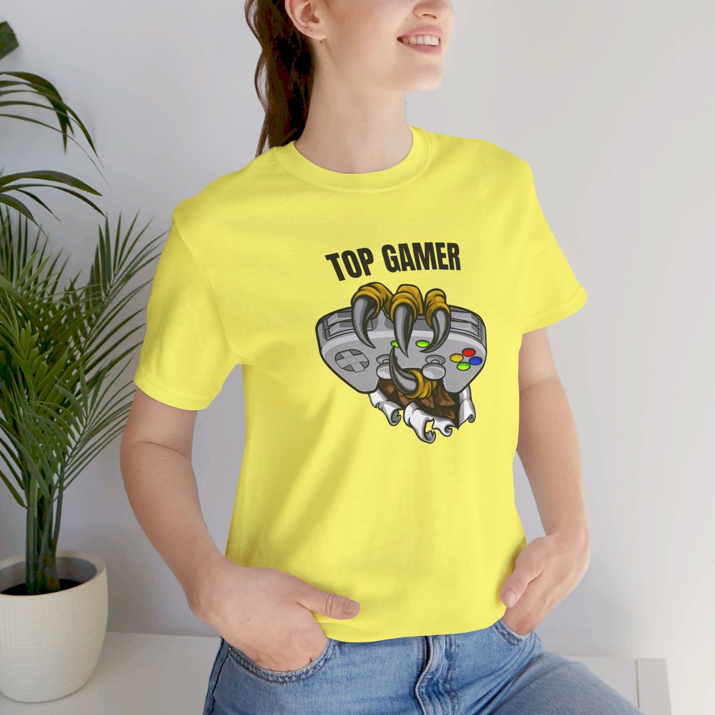 Top Gamer Unisex Jersey Short Sleeve Tee