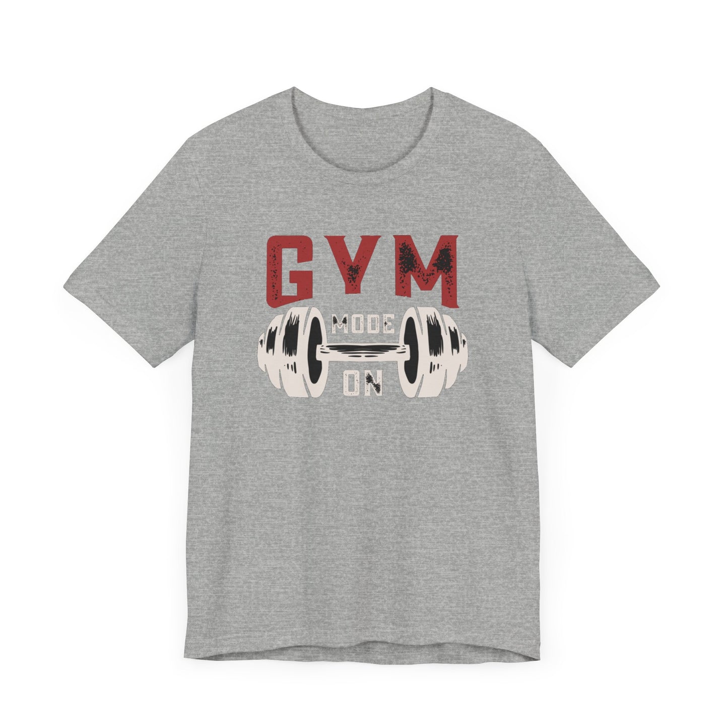 Gym Mode On Unisex Jersey Short Sleeve Tee