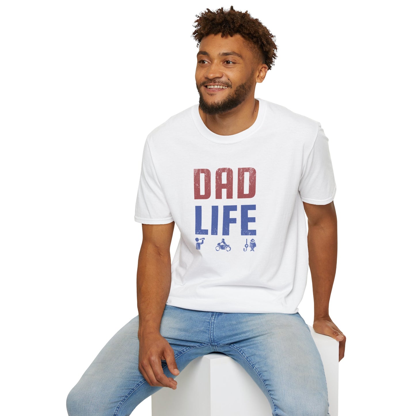 Dad Life Unisex Softstyle T-Shirt