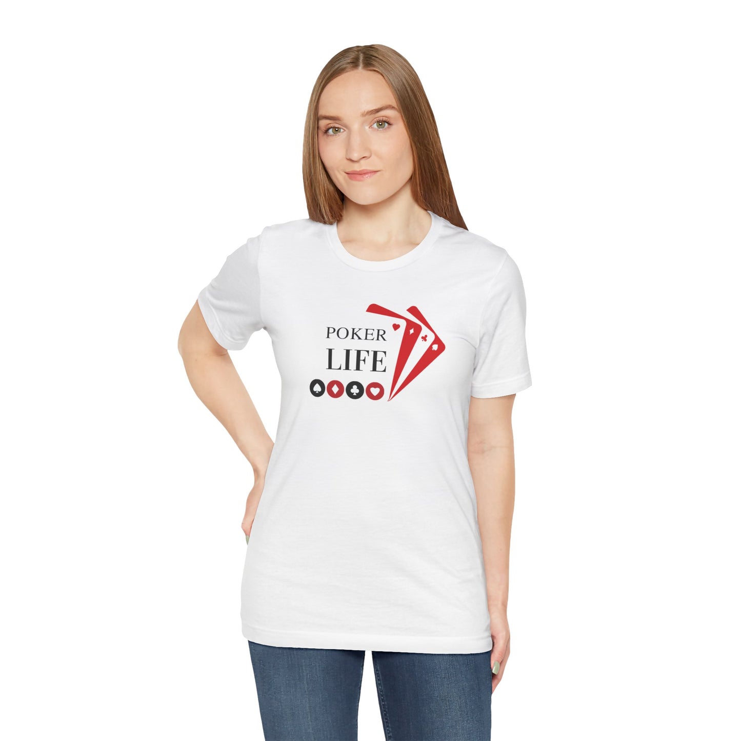 Poker Life Unisex Jersey Short Sleeve Tee