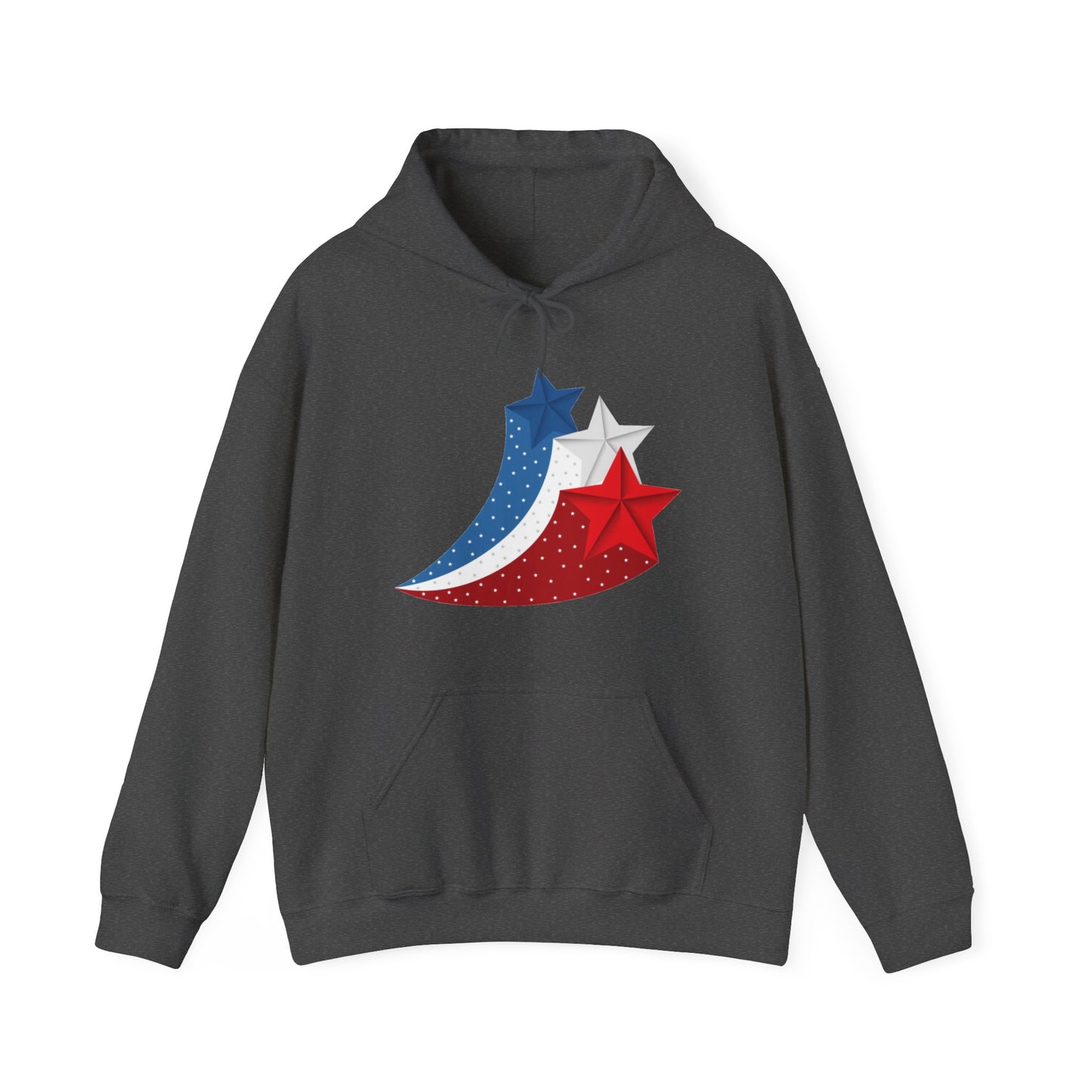 Red White Blue Stars Unisex Heavy Blend™ Hooded Sweatshirt