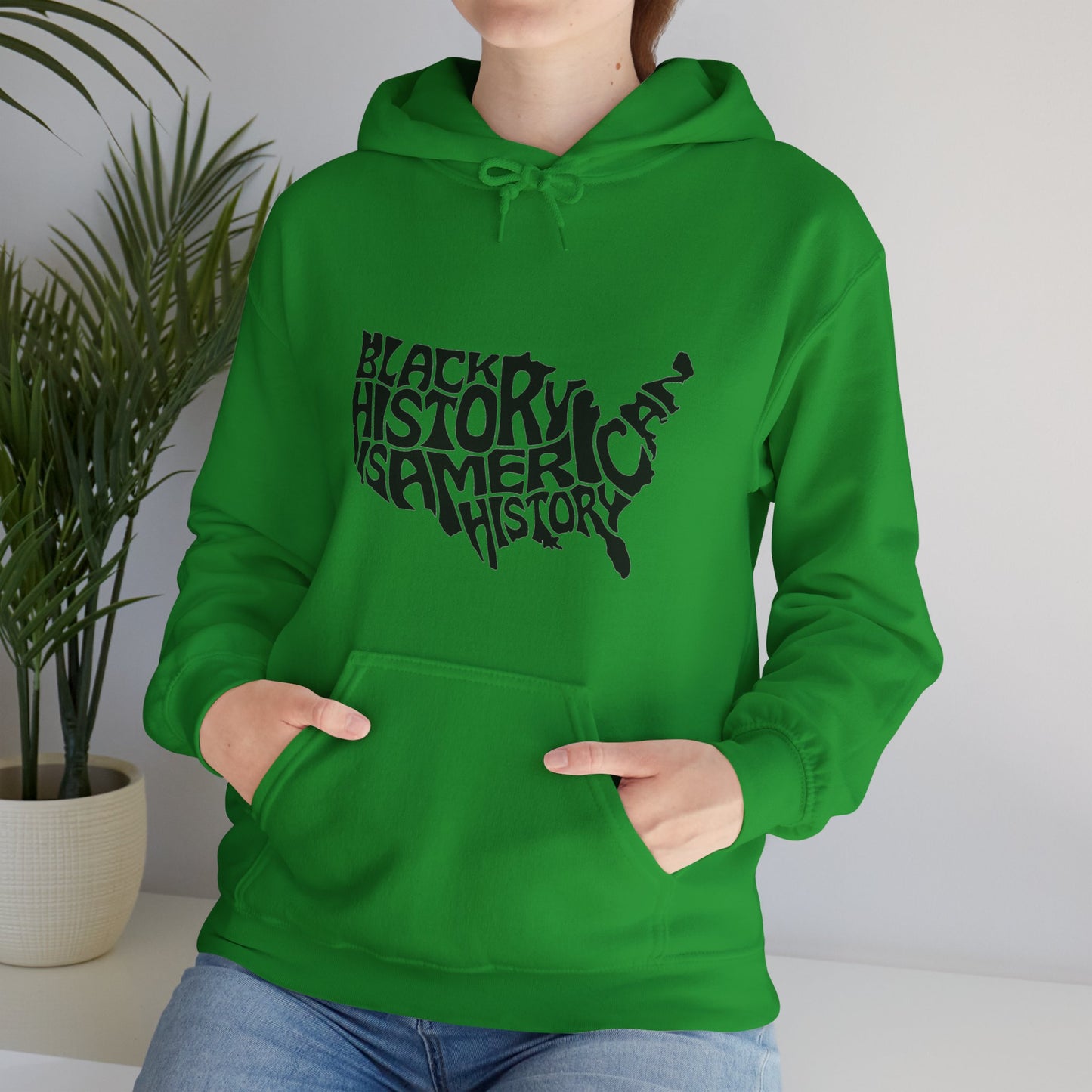 Black History Unisex Heavy Blend™ Hooded Sweatshirt