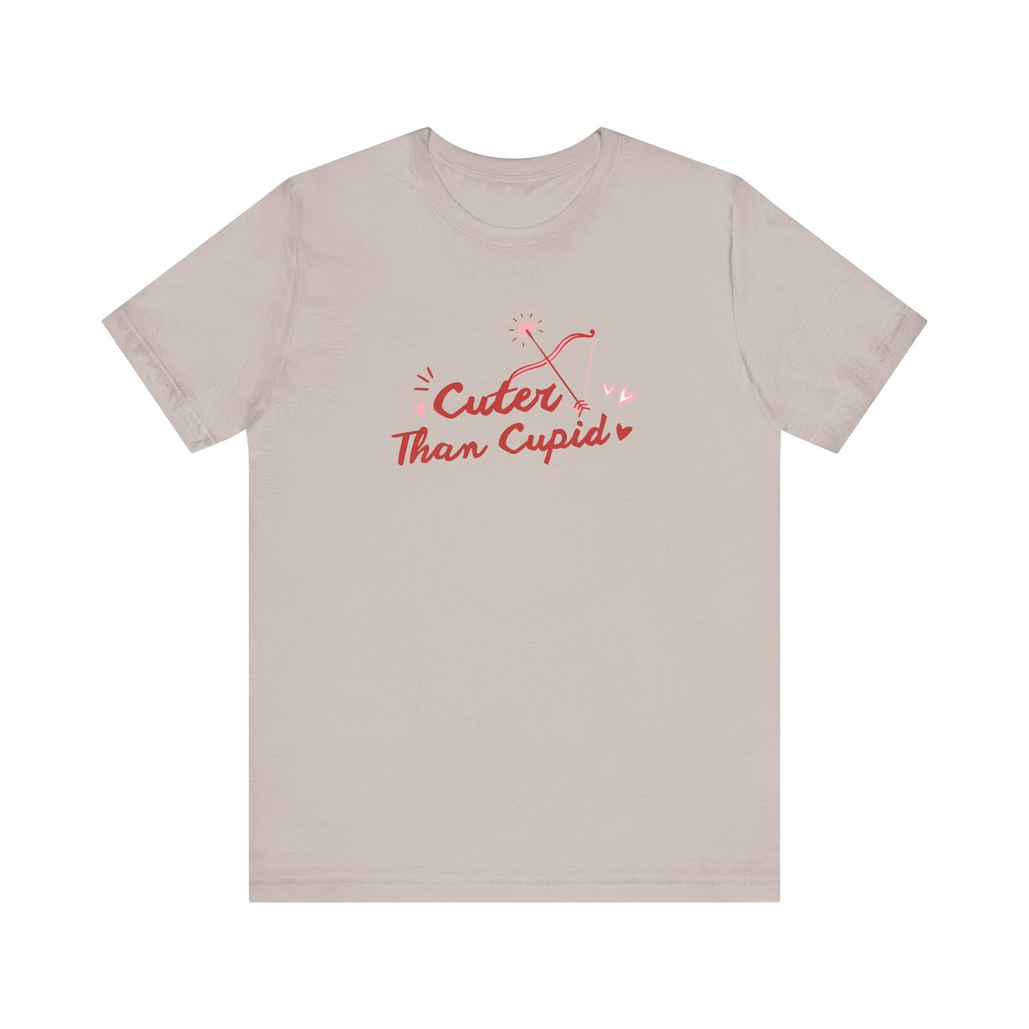 Cuter Than Cupid Unisex Jersey Short Sleeve Tee