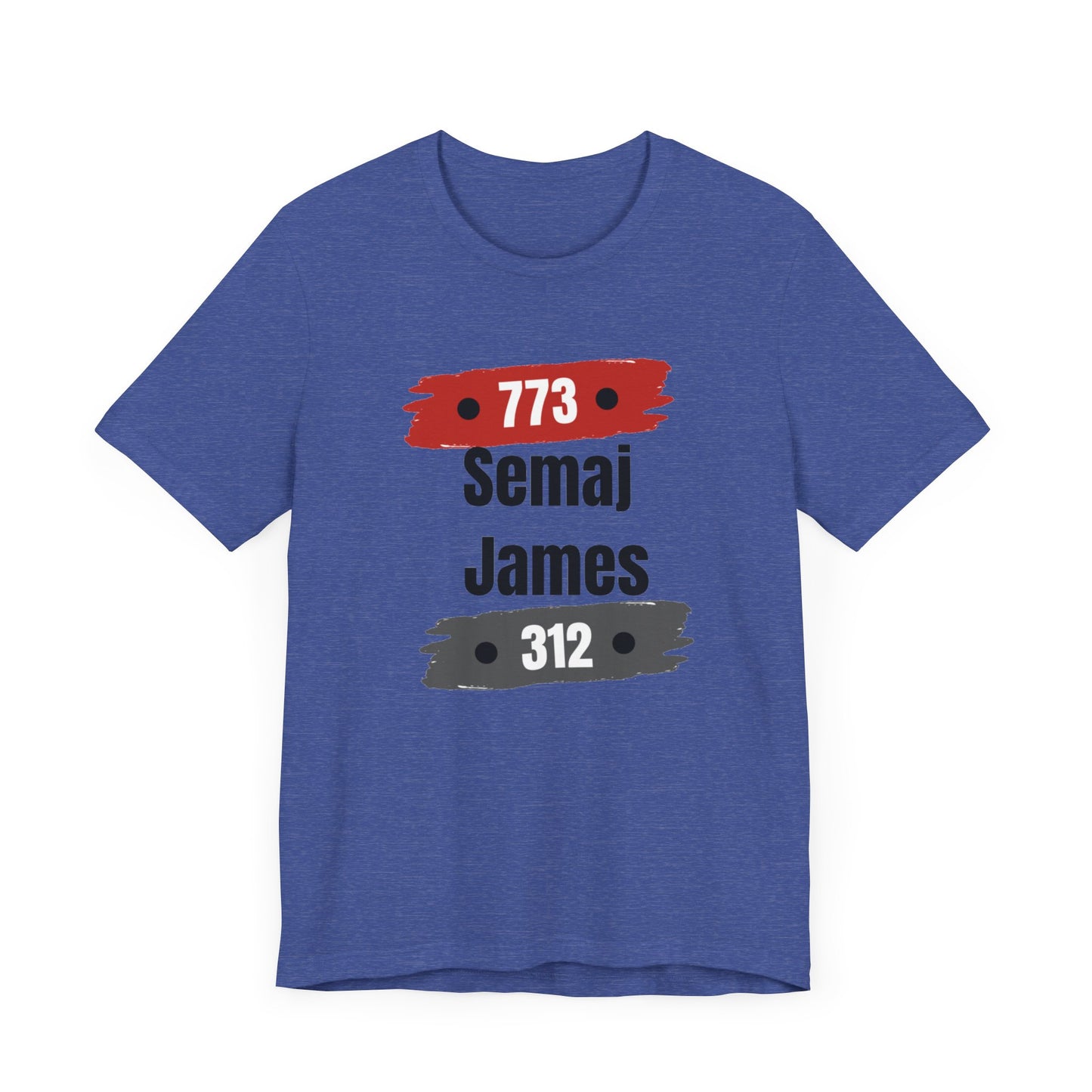 Semaj James 773/312 Unisex Short Sleeve Tee