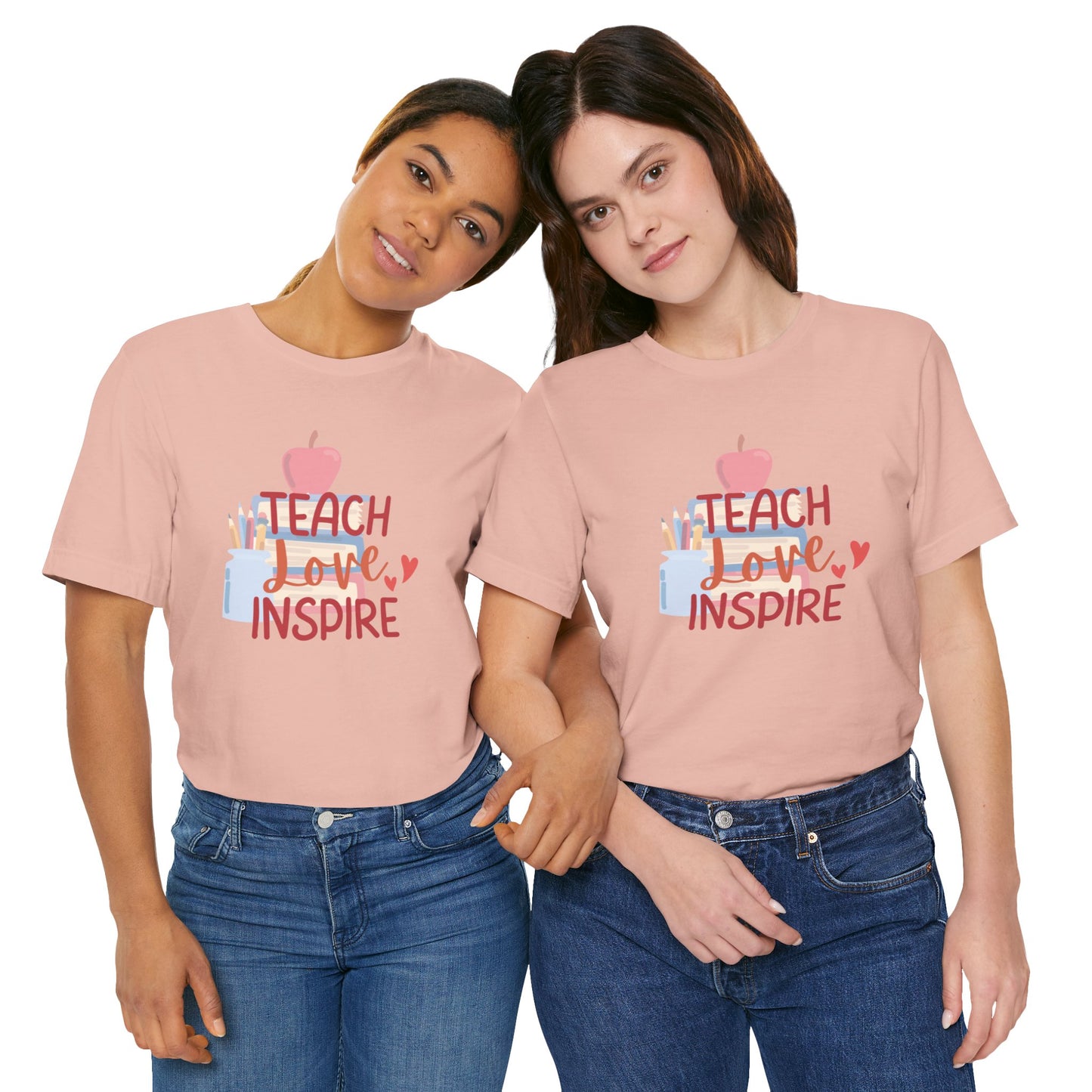 Teach Love Inspire Unisex Jersey Short Sleeve Tee