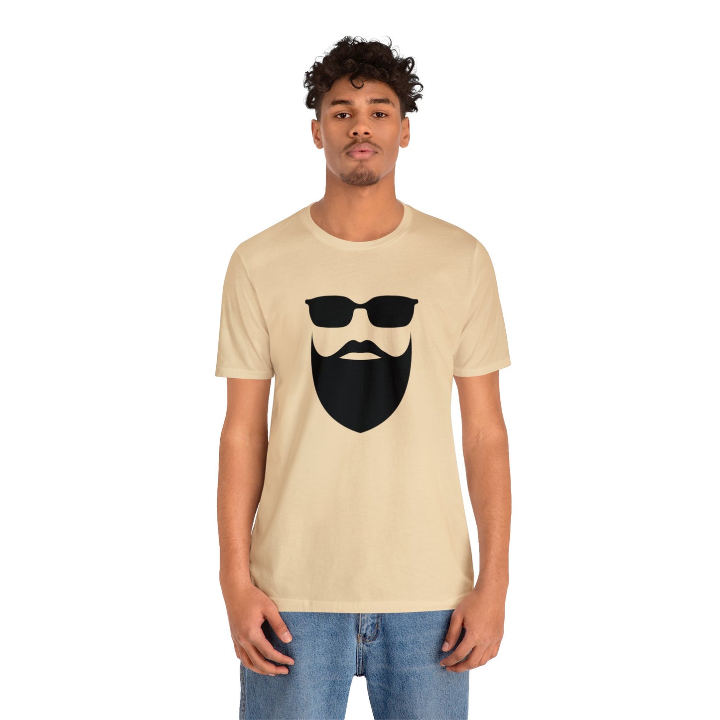 Beard Unisex Jersey Short Sleeve Tee