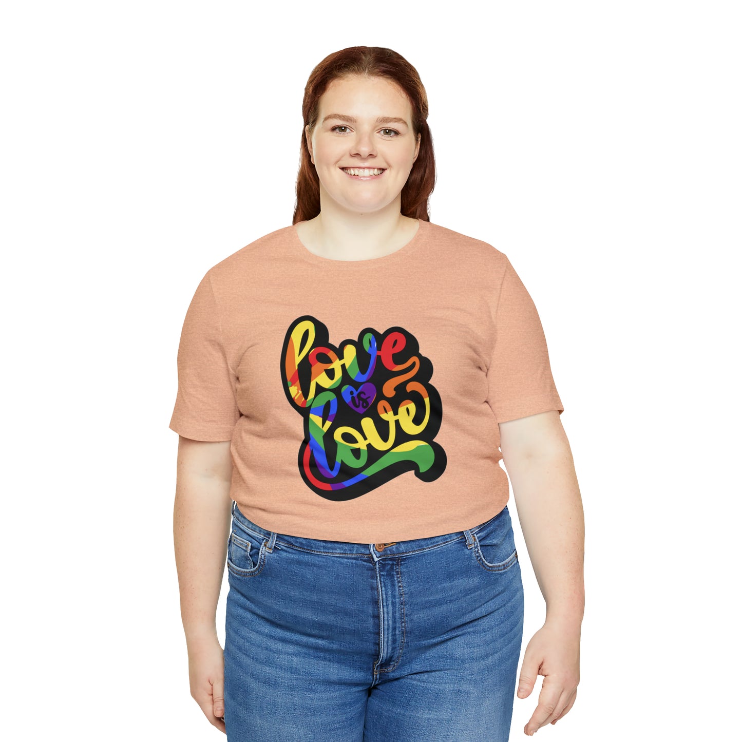 Love Is Love Unisex Jersey Short Sleeve Tee