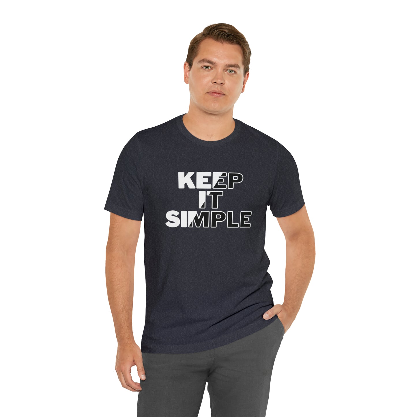 Keep It Simple Unisex Jersey Short Sleeve Tee