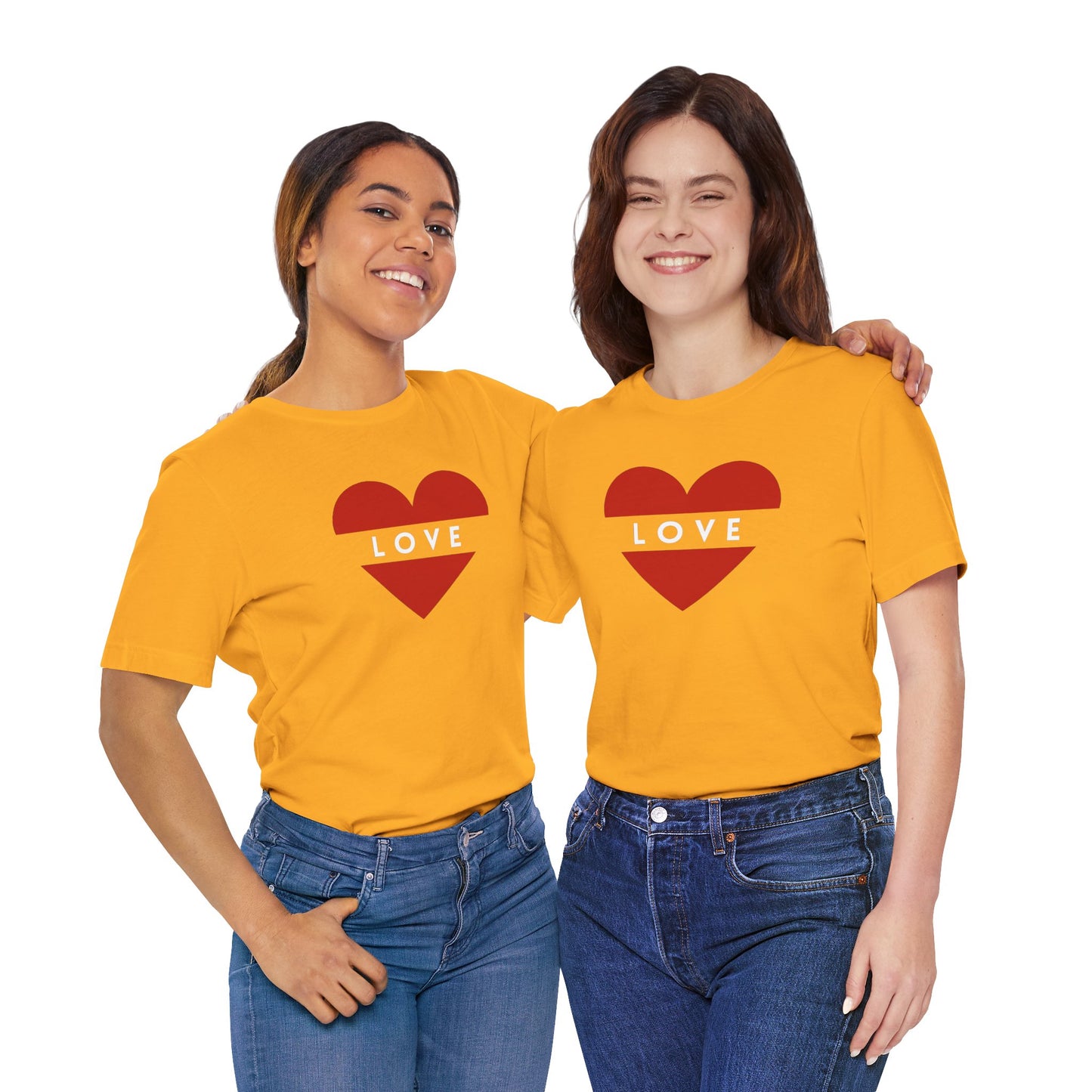 Love Unisex Jersey Short Sleeve Tee