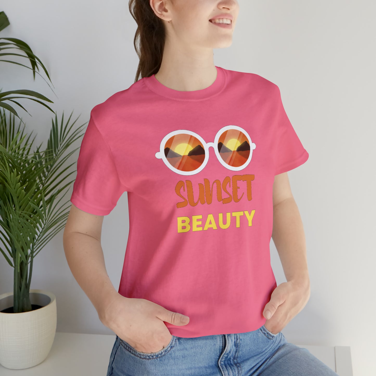 Sunset Beauty Unisex Jersey Short Sleeve Tee