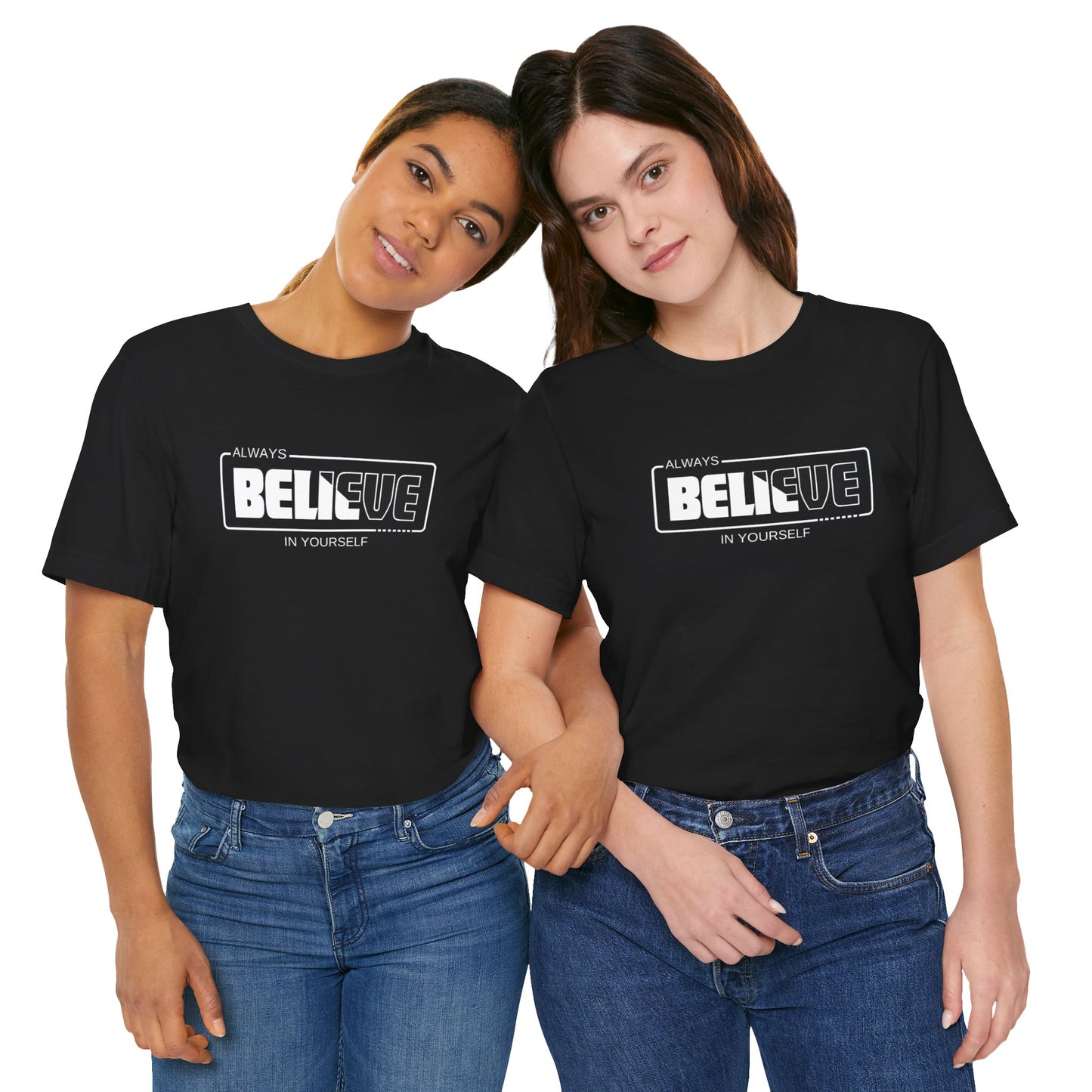 Believe In Yourself Unisex Jersey Short Sleeve Tee