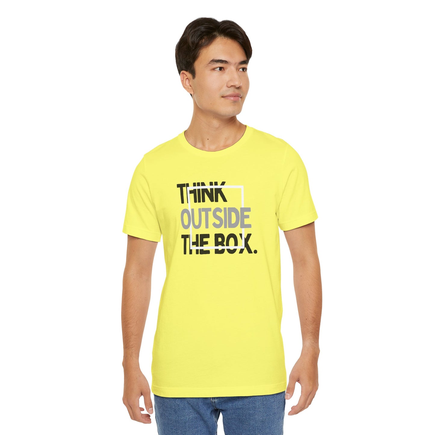 Think Outside the Box Unisex Jersey Short Sleeve Tee