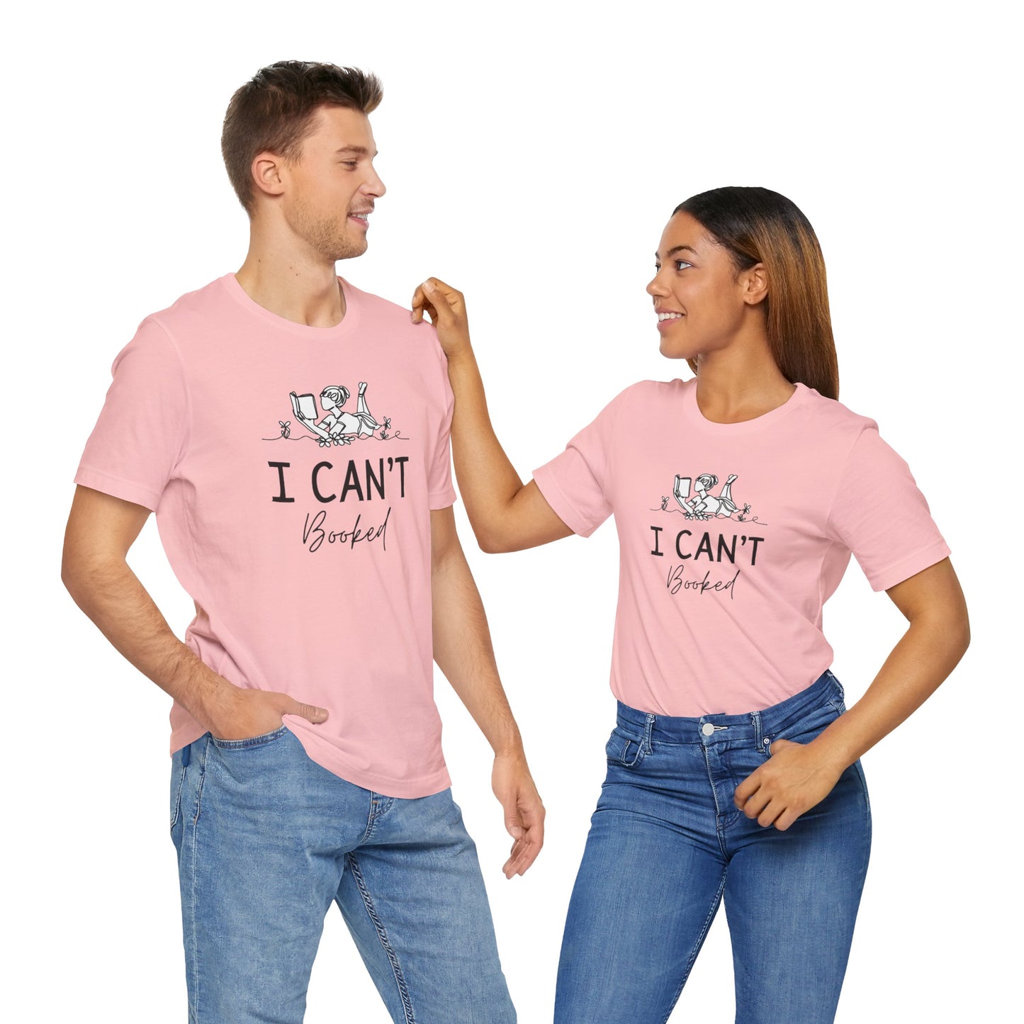 Books/ I Can't I'm Booked Unisex Jersey Short Sleeve Tee