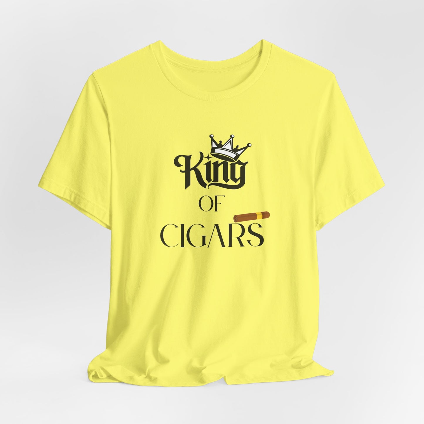 Cigars/ King of Cigars Unisex Jersey Short Sleeve Tee