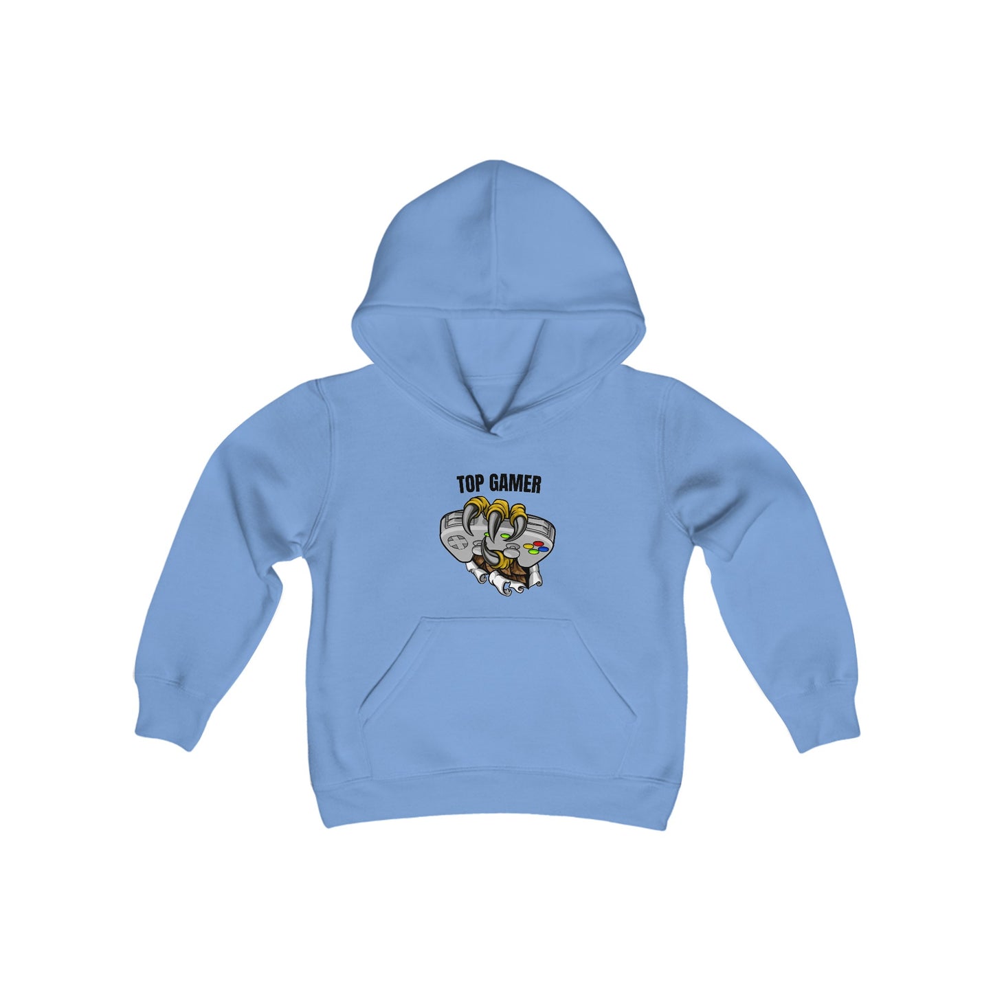 Kids Top Gamer Heavy Blend Hooded Sweatshirt