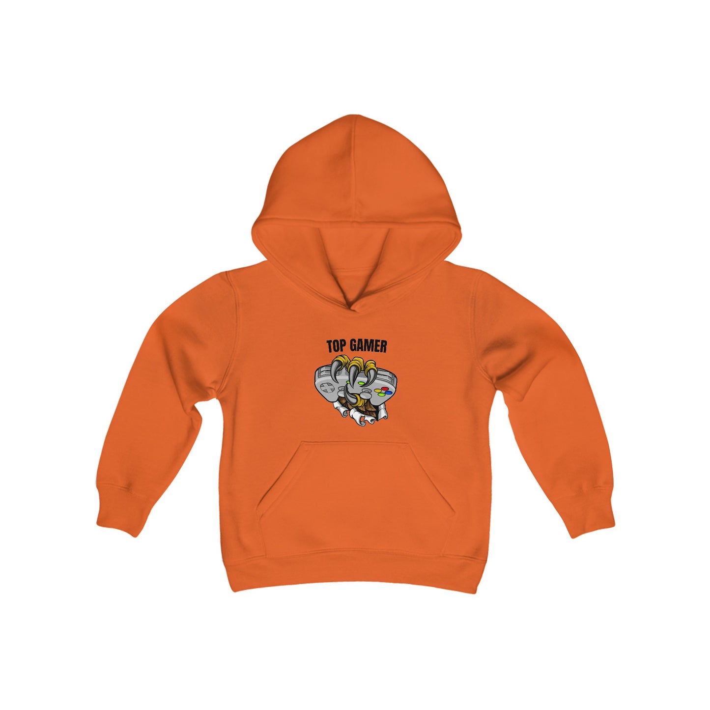 Kids Top Gamer Heavy Blend Hooded Sweatshirt