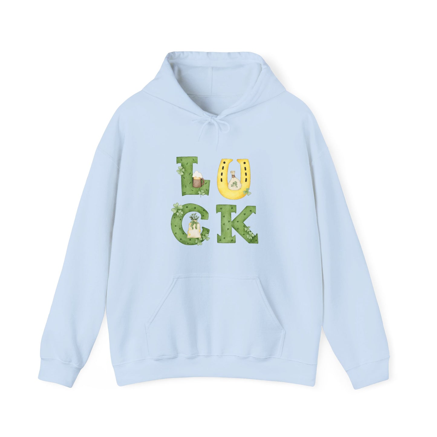 Luck Unisex Heavy Blend™ Hooded Sweatshirt