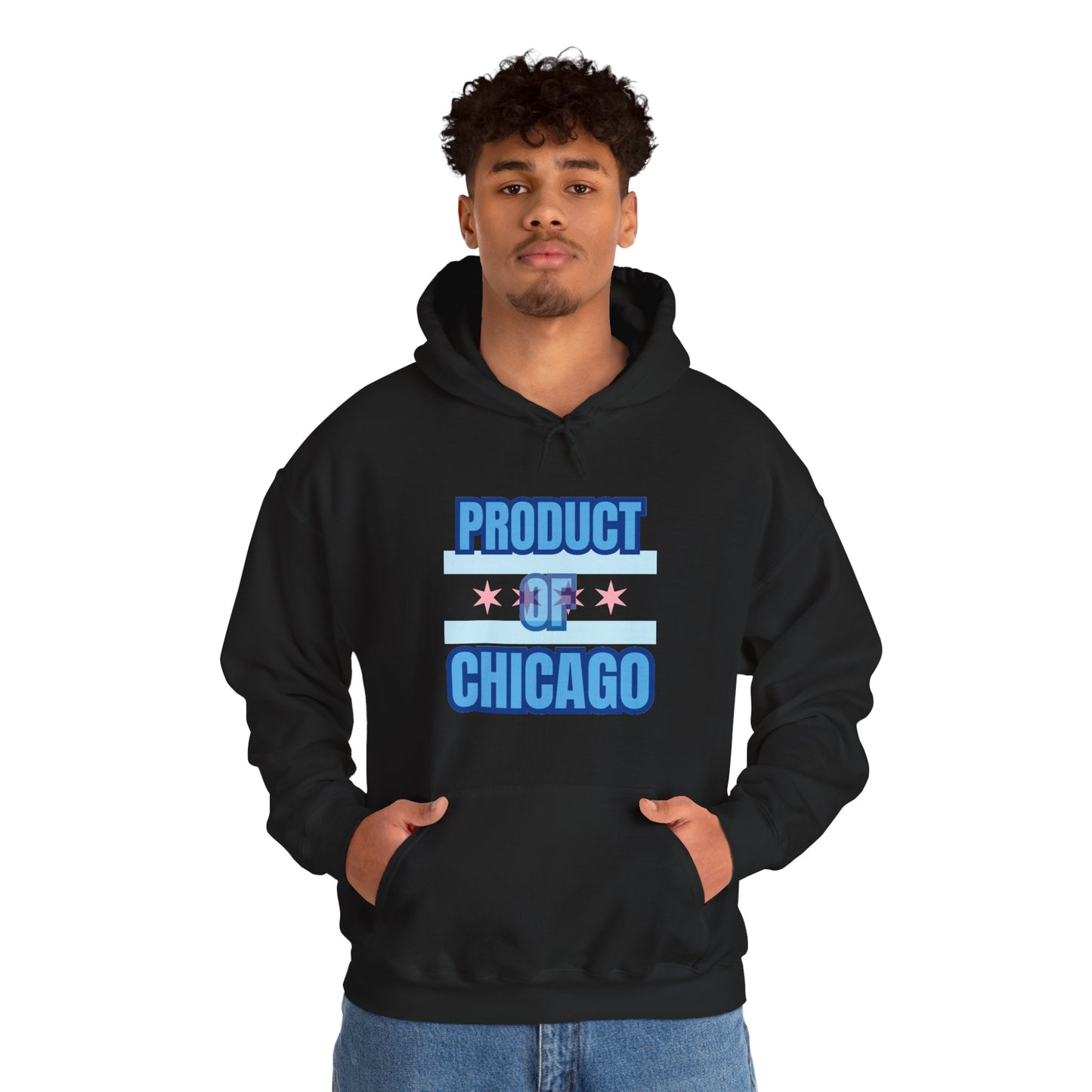 Product Of Chicago Unisex Heavy Blend™ Hooded Sweatshirt
