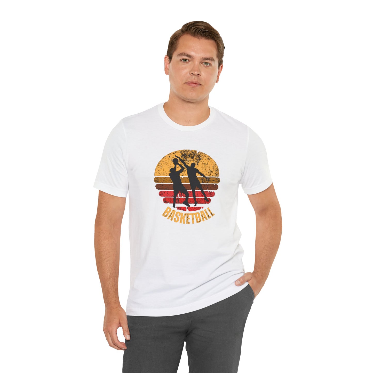 Basketball Unisex Jersey Short Sleeve Tee