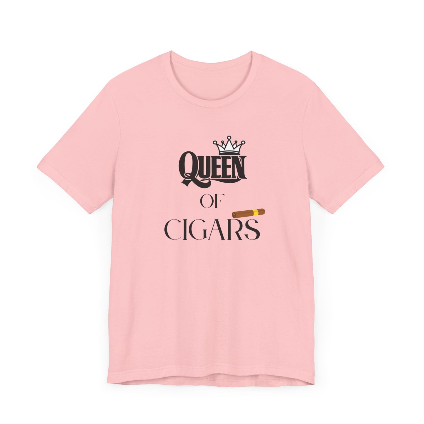 Cigars/ Queen of Cigars Unisex Jersey Short Sleeve Tee