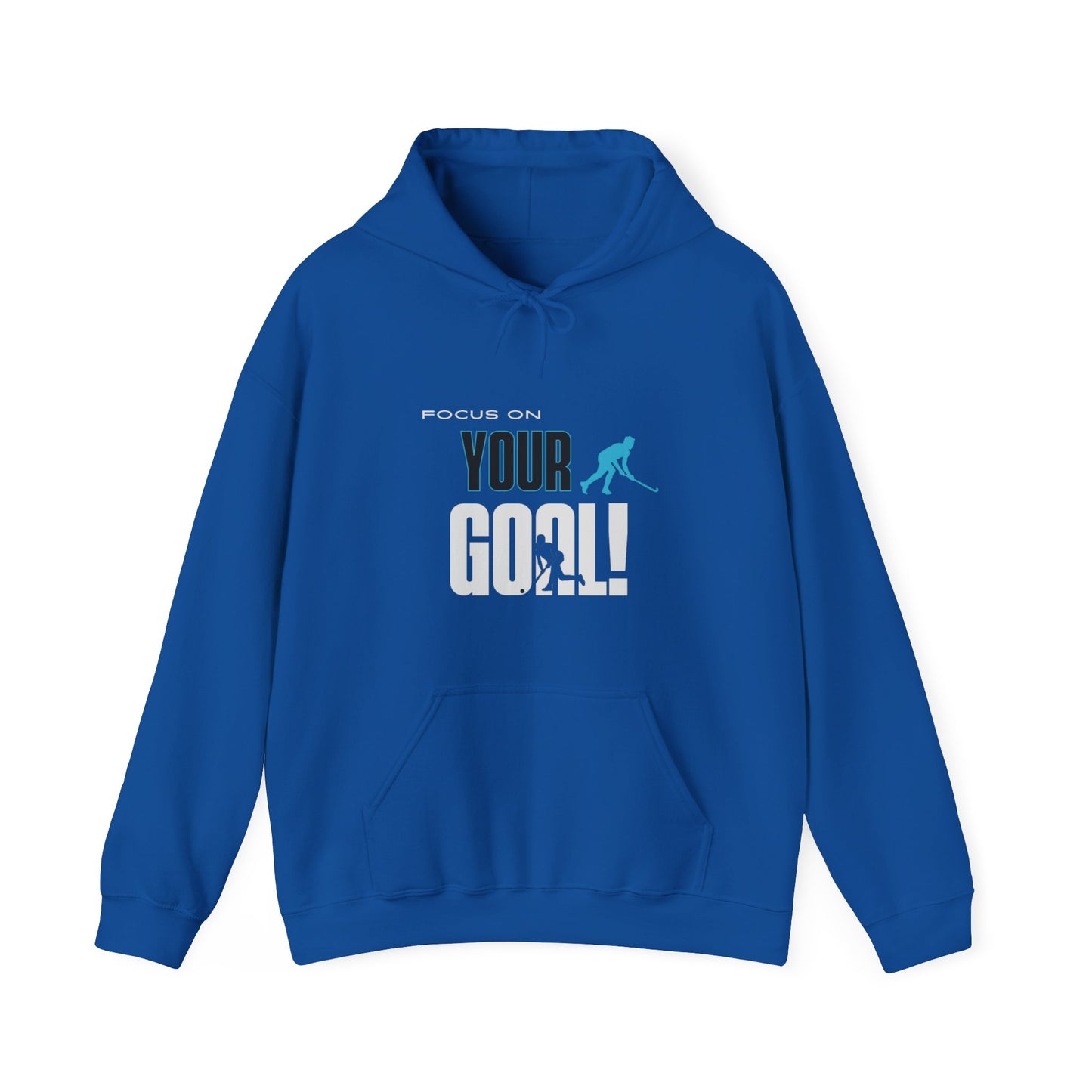 Focus On Your Goal Unisex Heavy Blend™ Hooded Sweatshirt