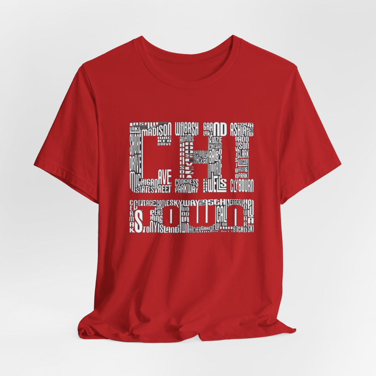 Chi-Town Unisex Jersey Short Sleeve Tee