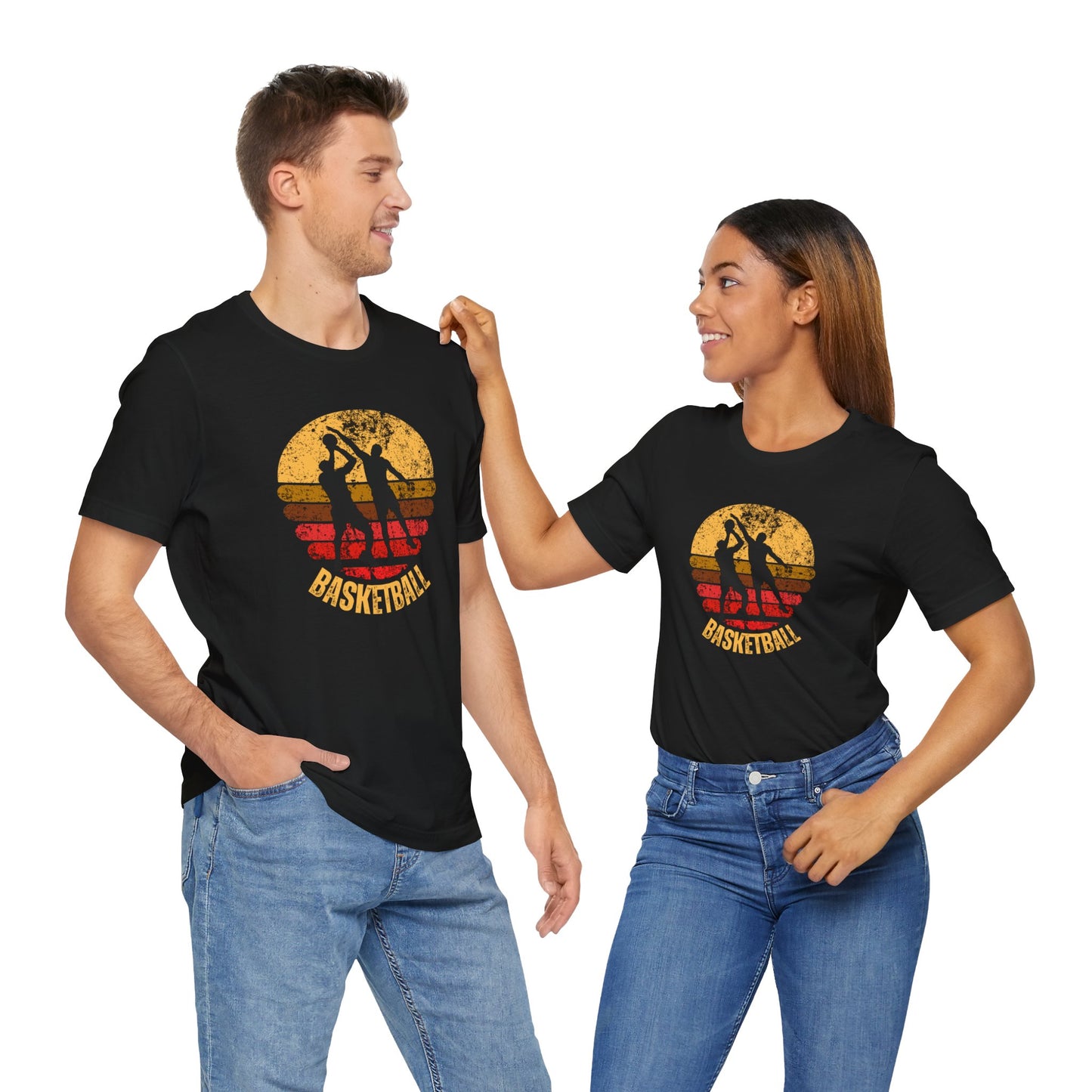 Basketball Unisex Jersey Short Sleeve Tee