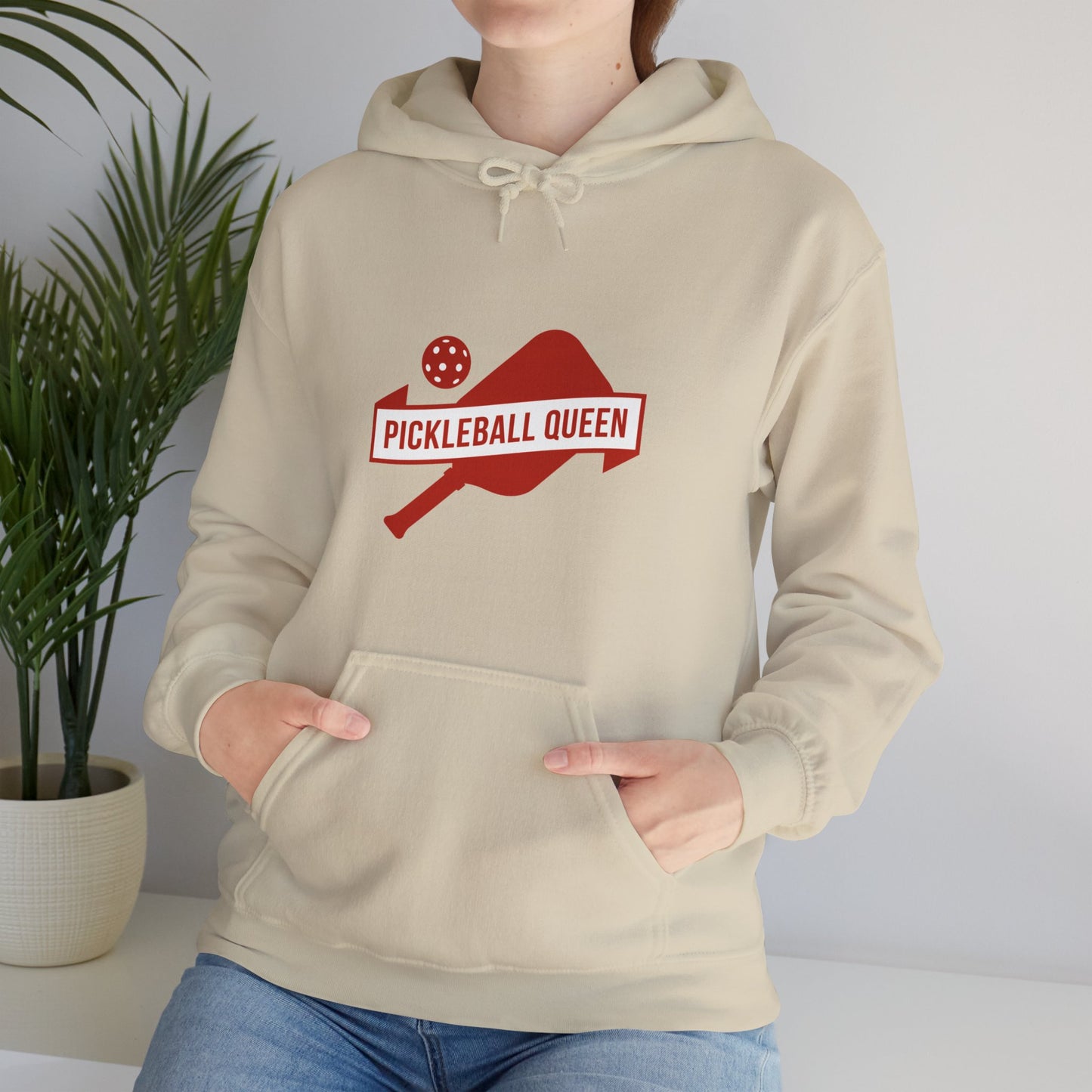 Pickleball Queen Unisex Heavy Blend™ Hooded Sweatshirt