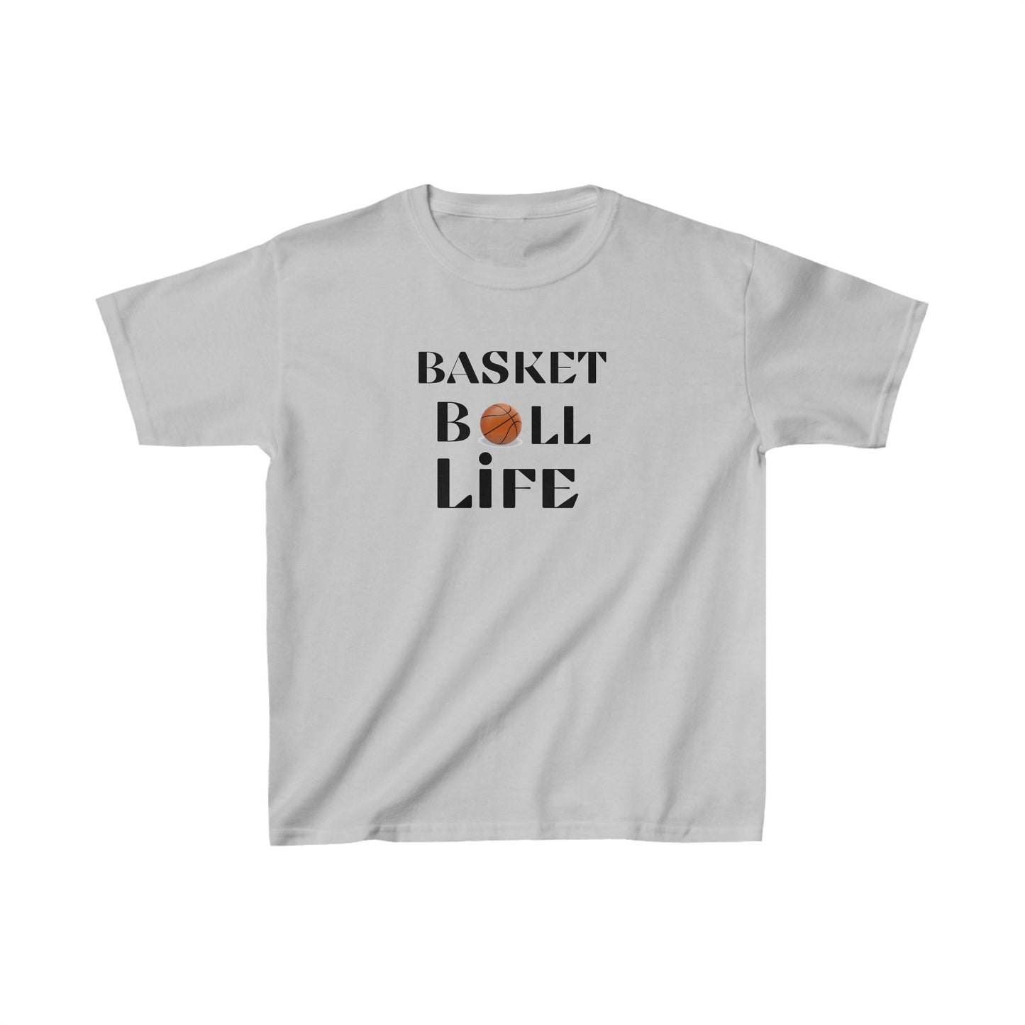 Kids Basketball Life Heavy Cotton™ Tee