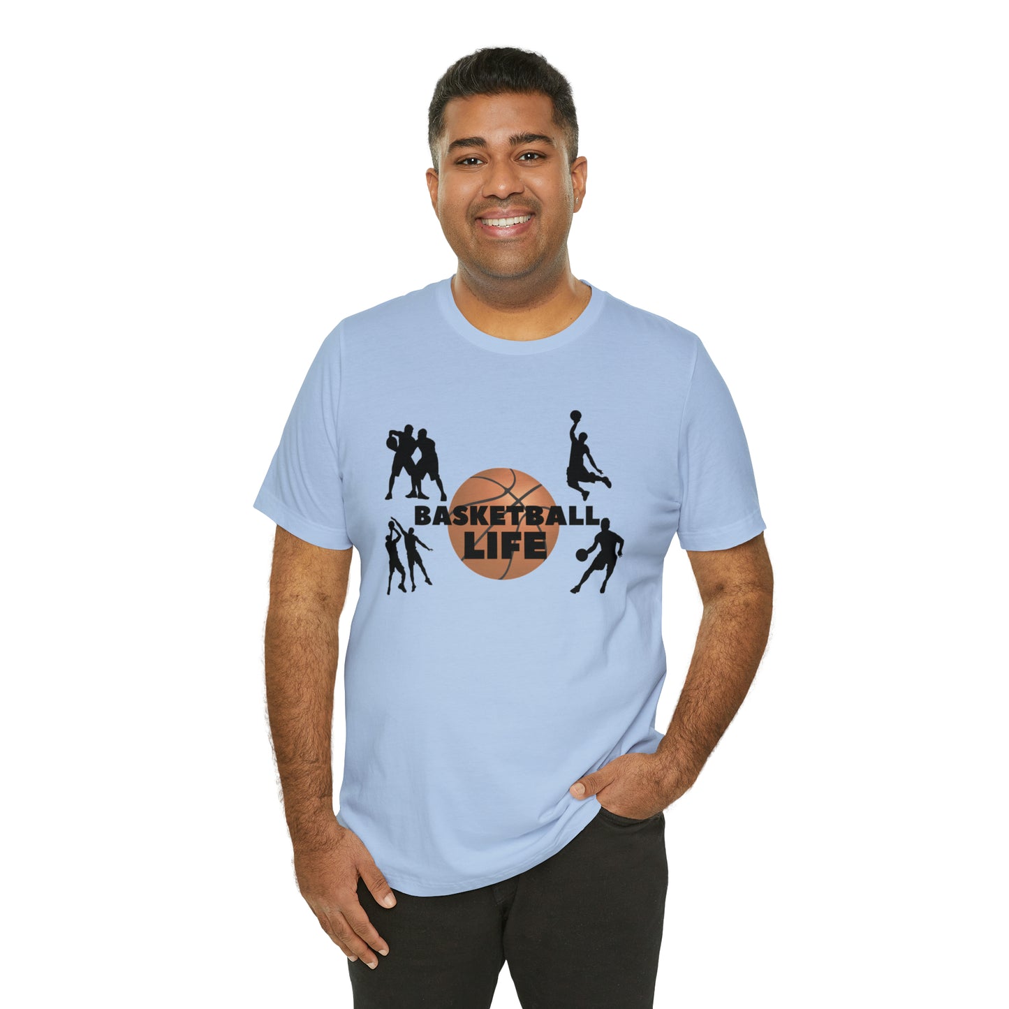 Basketball Life Unisex Jersey Short Sleeve Tee