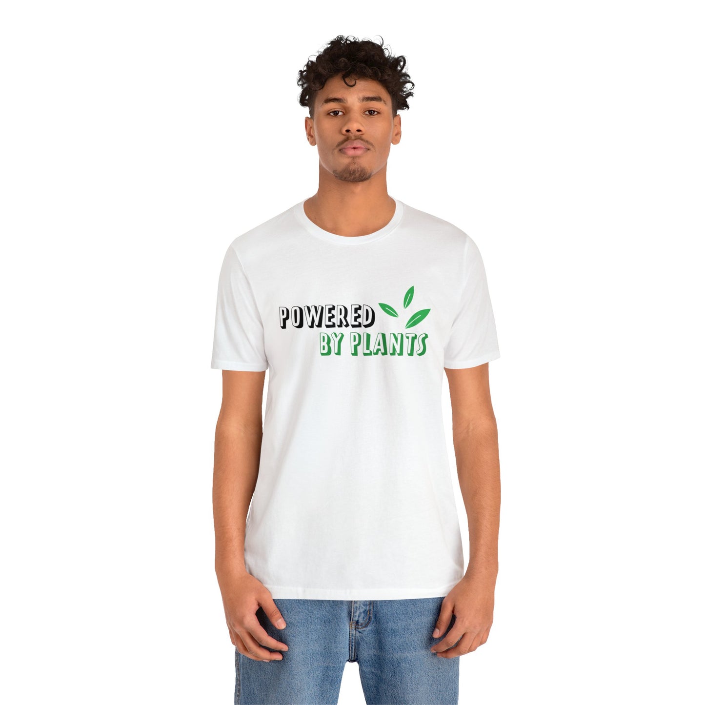 Powered By Plants Unisex Jersey Short Sleeve Tee