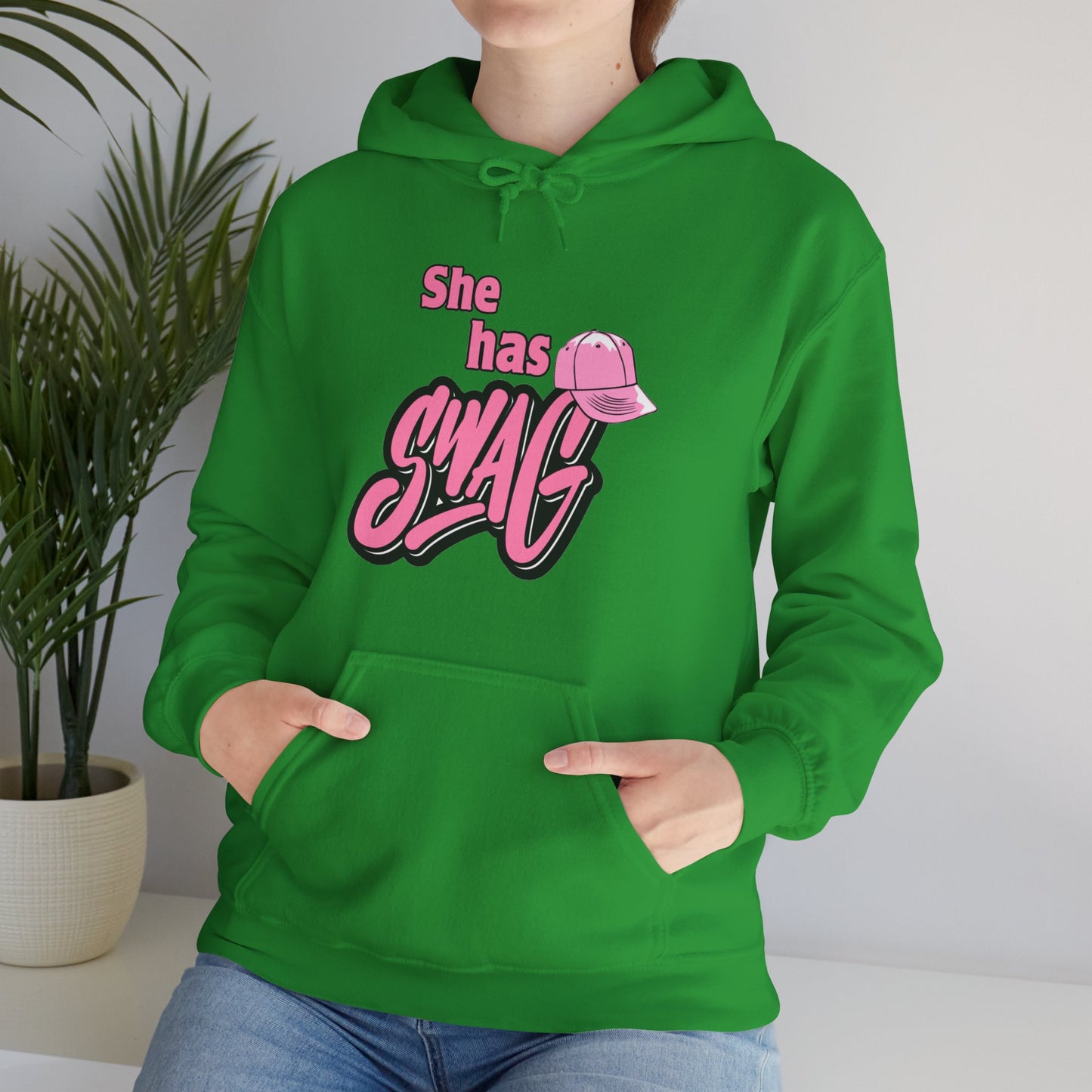 She Has Swag Unisex Heavy Blend™ Hooded Sweatshirt