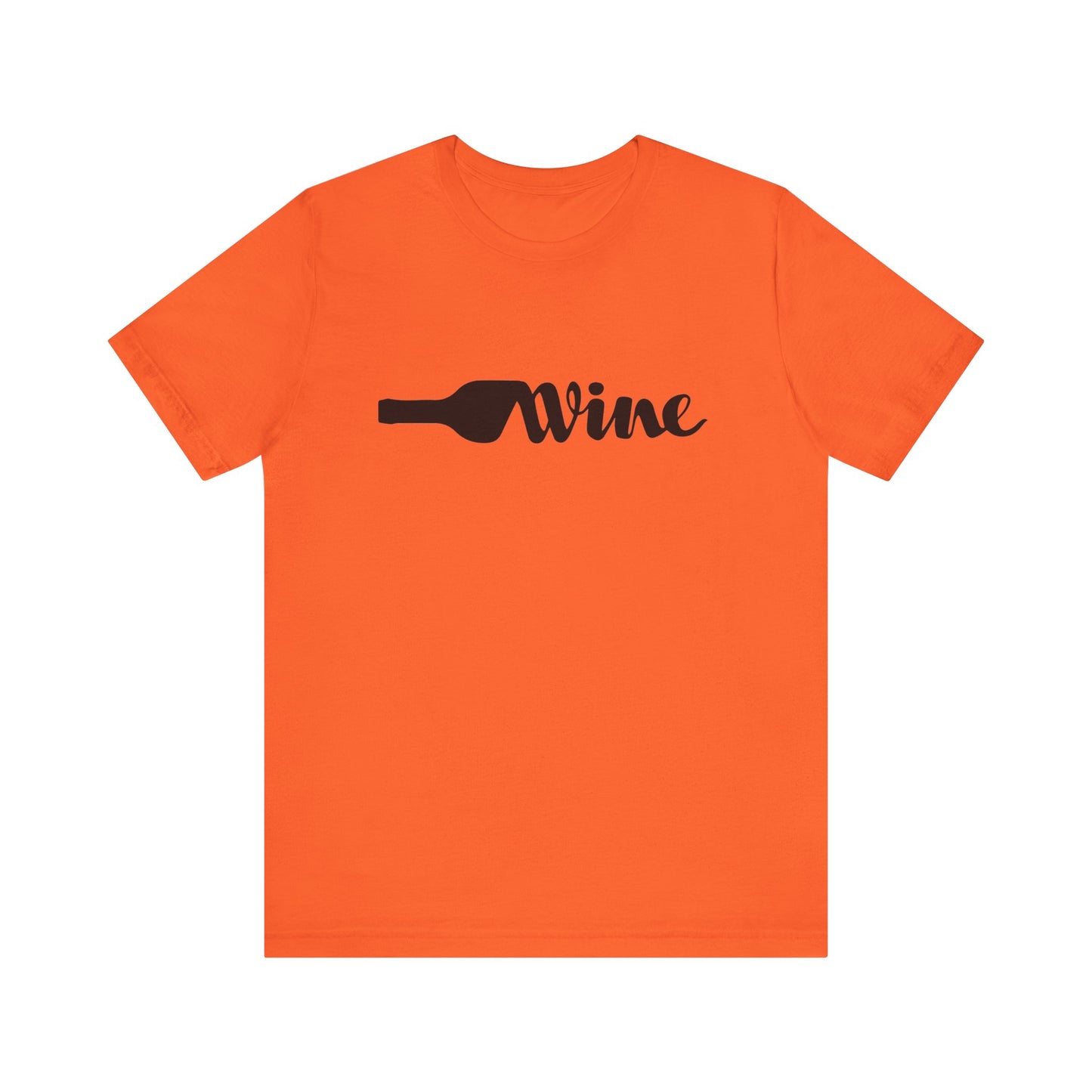 Wine Unisex Jersey Short Sleeve Tee