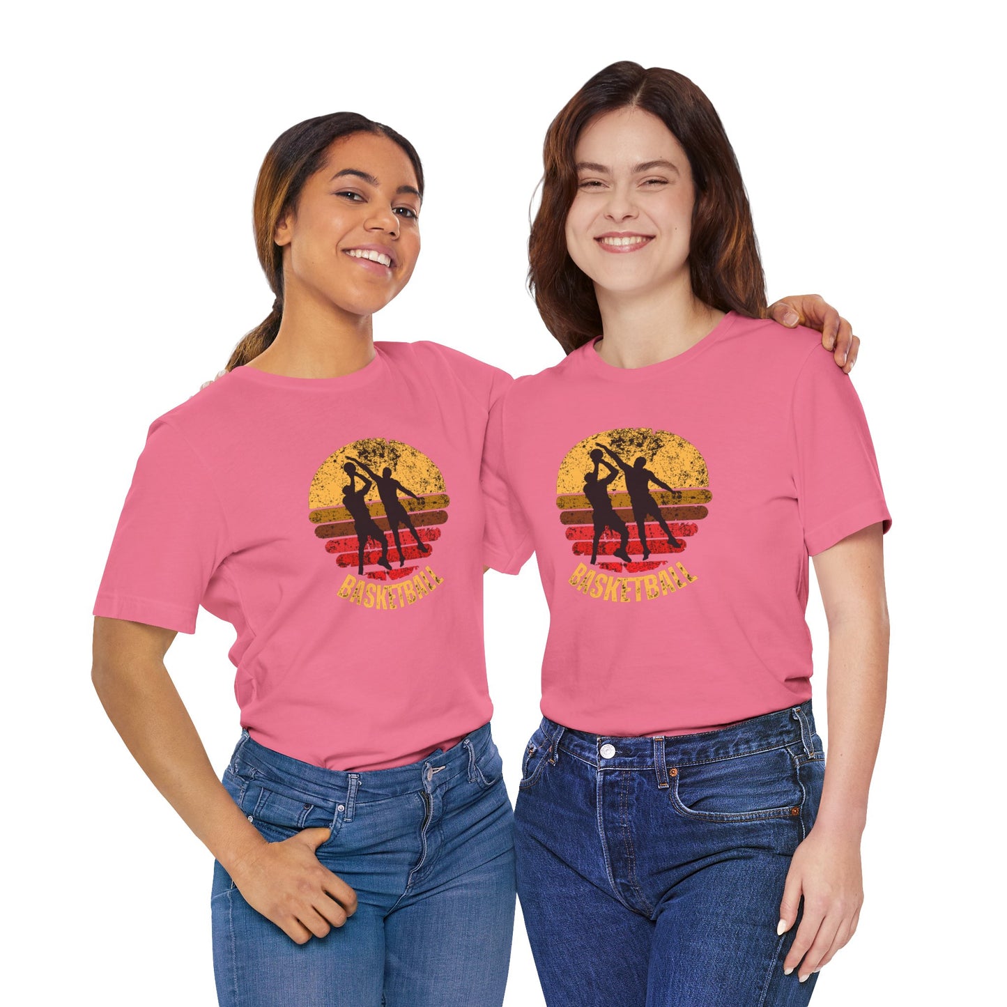 Basketball Unisex Jersey Short Sleeve Tee