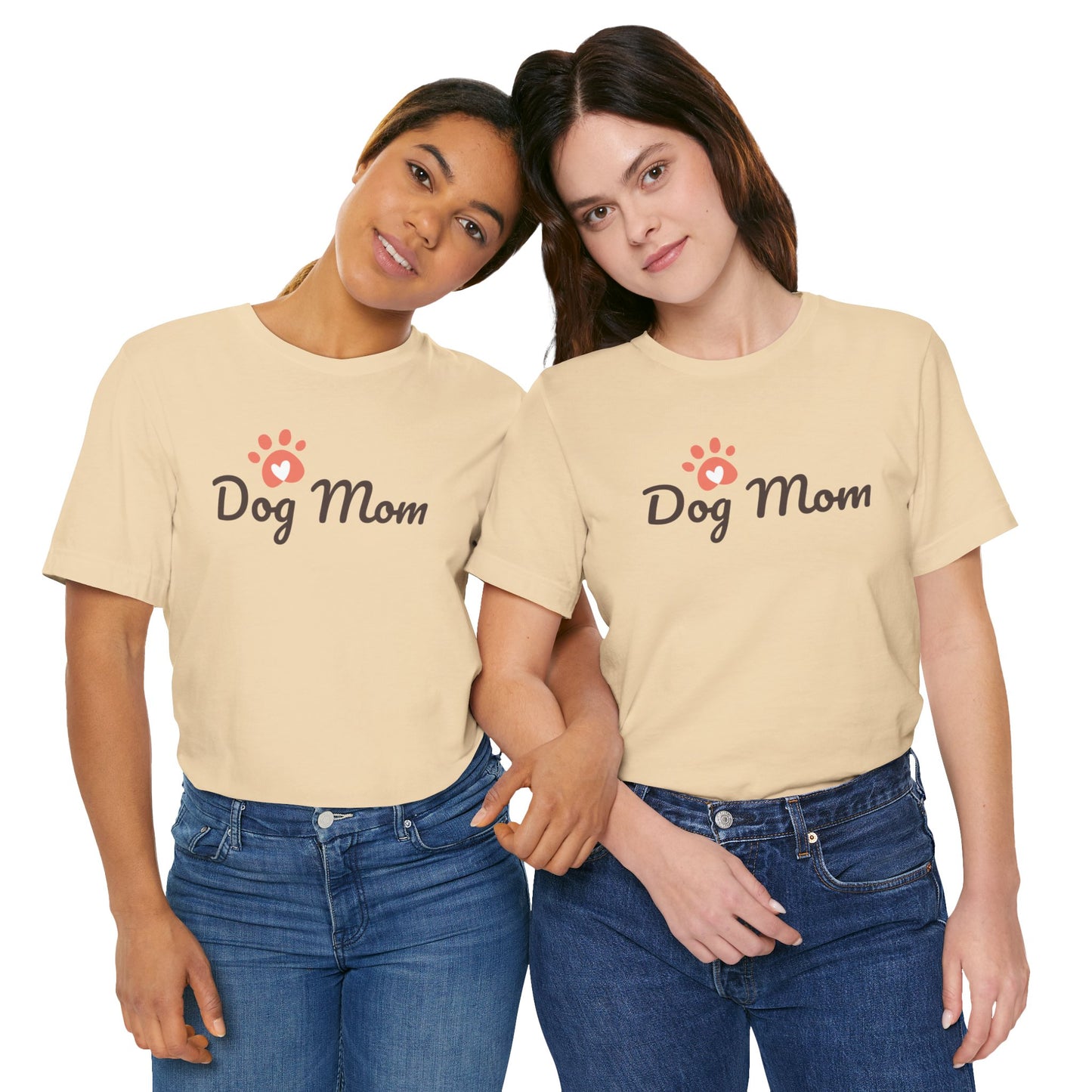 Dog Mom Unisex Jersey Short Sleeve Tee